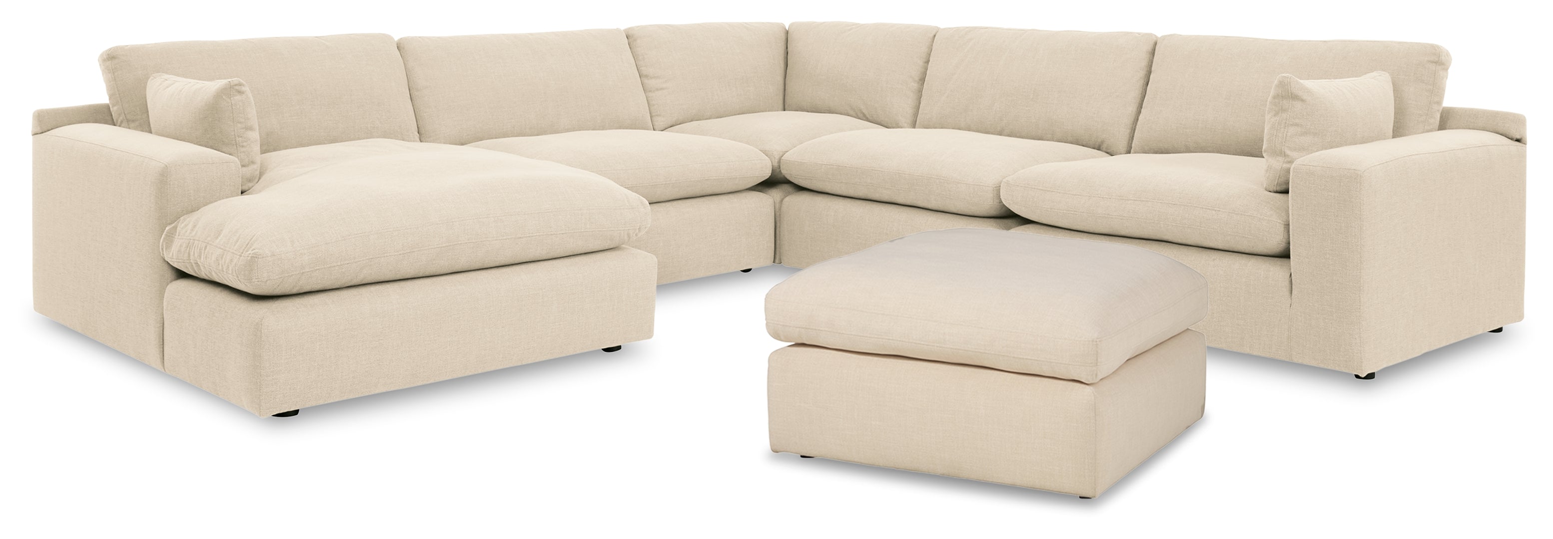 Elyza 5-Piece Sectional with Chaise