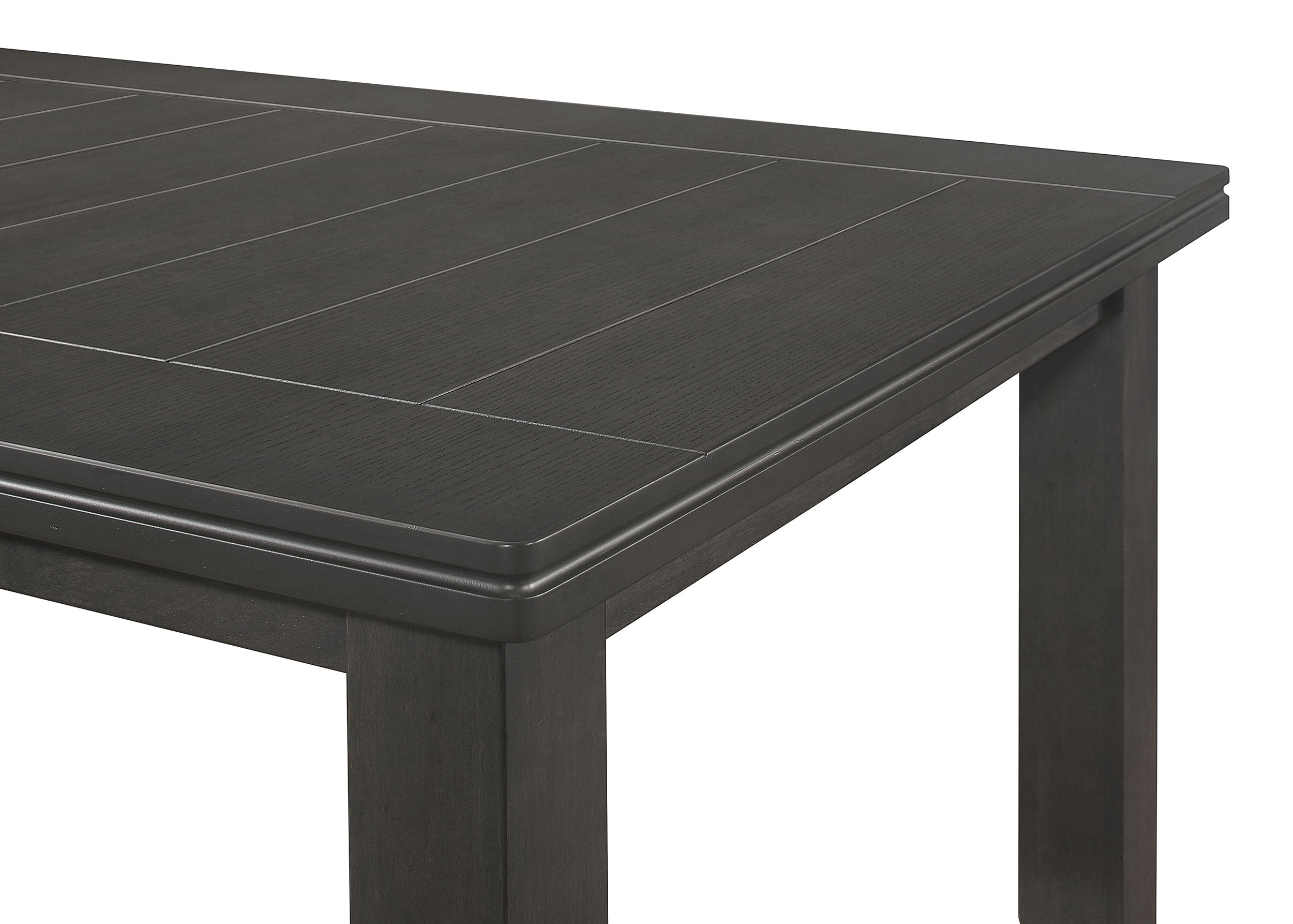 Dalila  Rectangular Dining Set Grey and Dark Grey