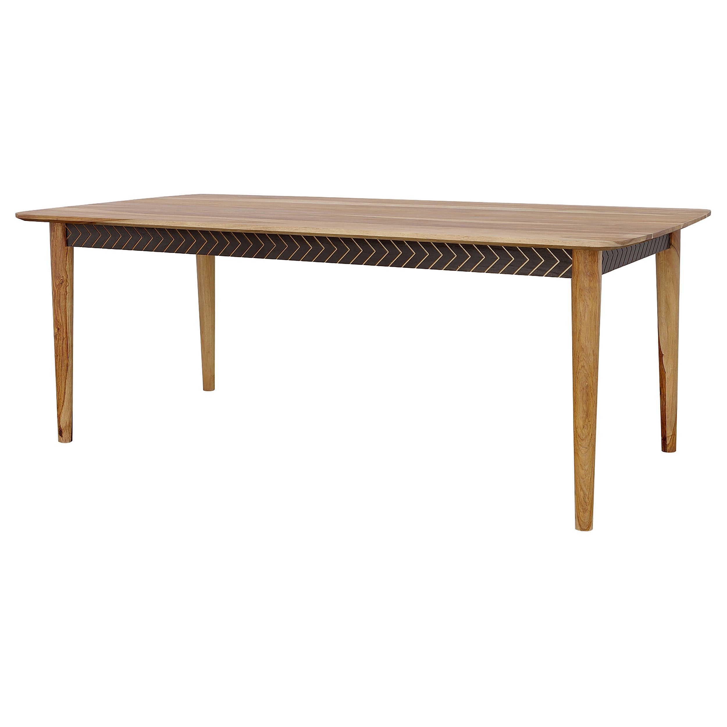 Partridge Wooden Dining Table Natural Sheesham