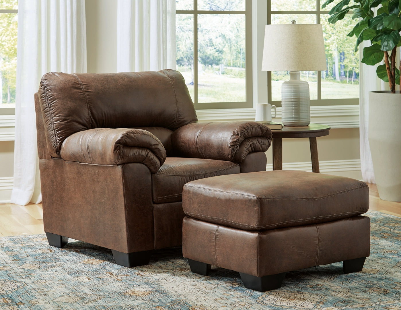 Bladen Chair and Ottoman