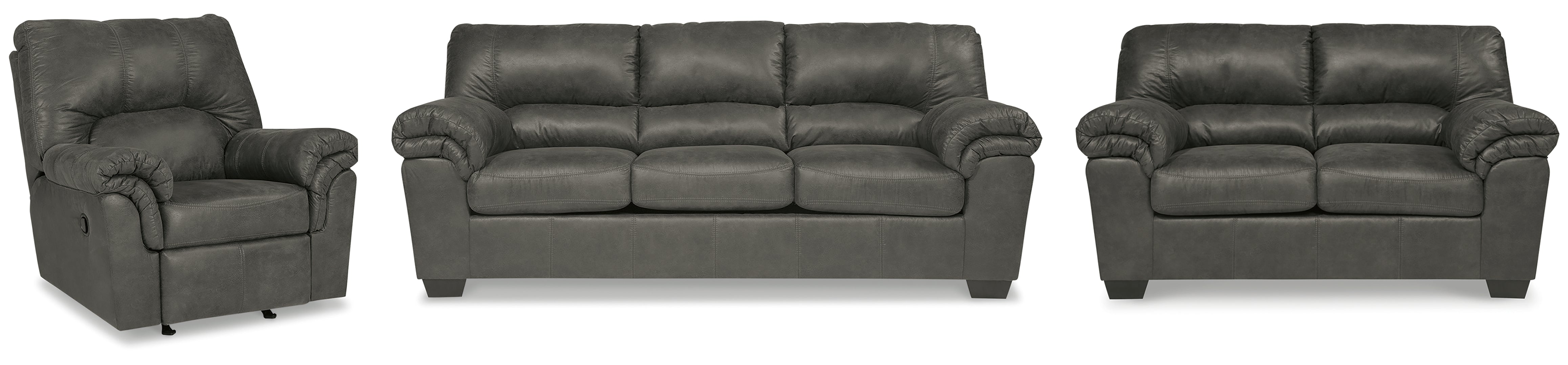 Bladen Sofa, Loveseat and Recliner