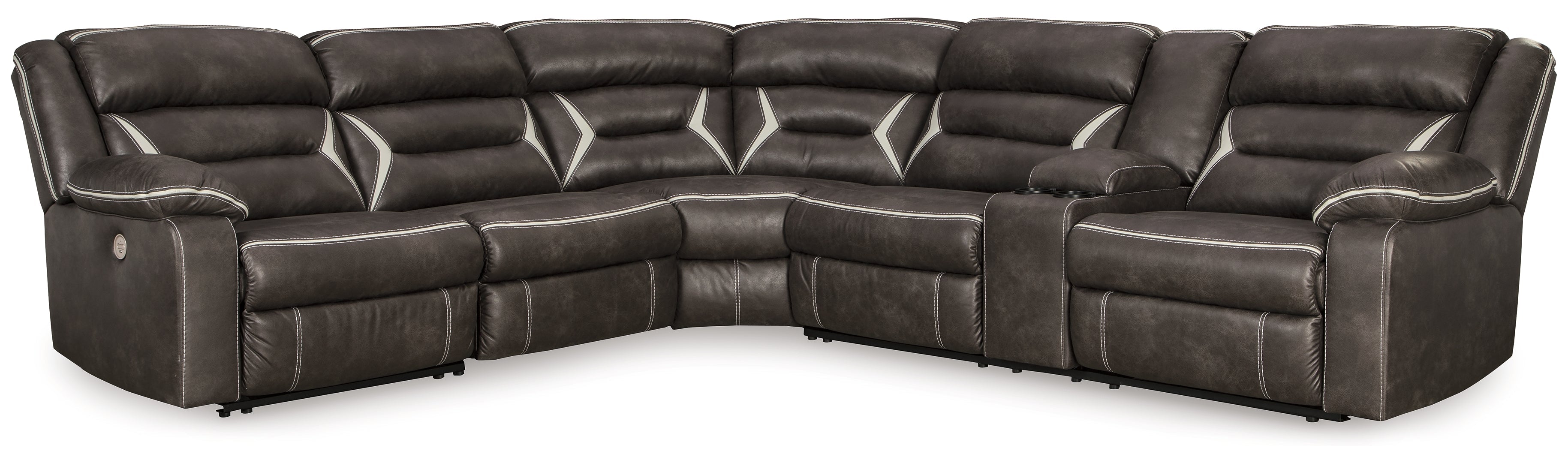 Kincord 2-Piece Sectional with Recliner