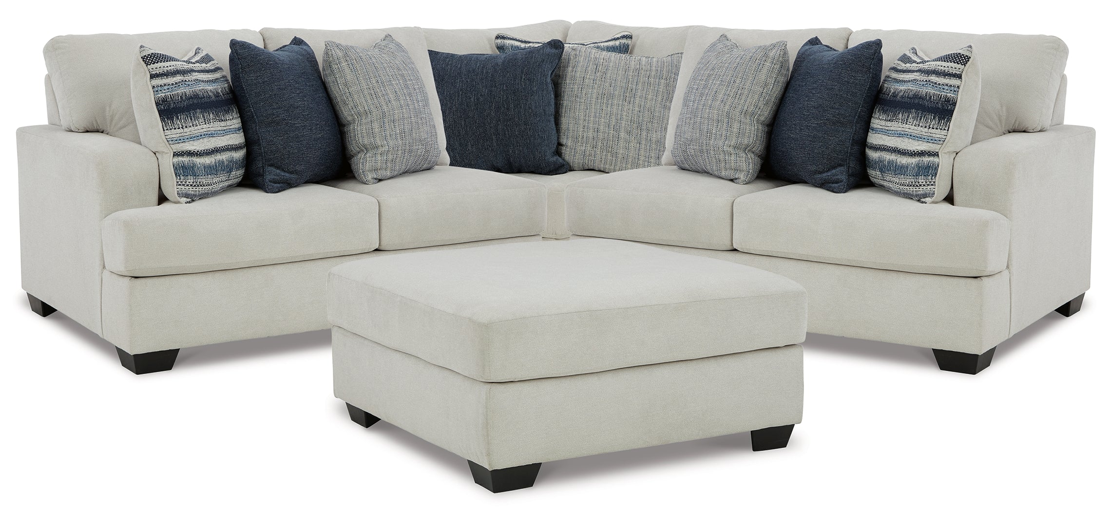 Lowder 4-Piece Sectional with Chaise