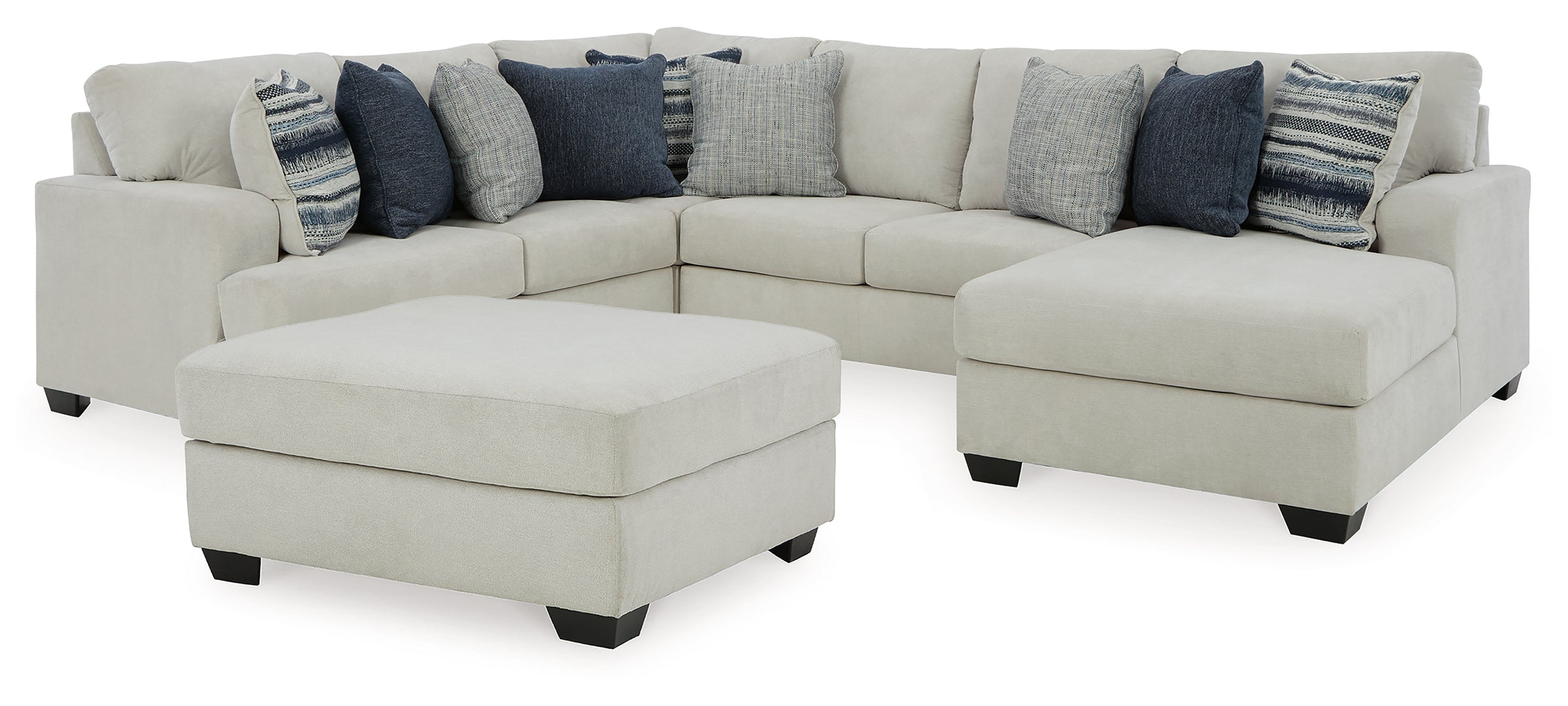 Lowder 5-Piece Sectional with Chaise