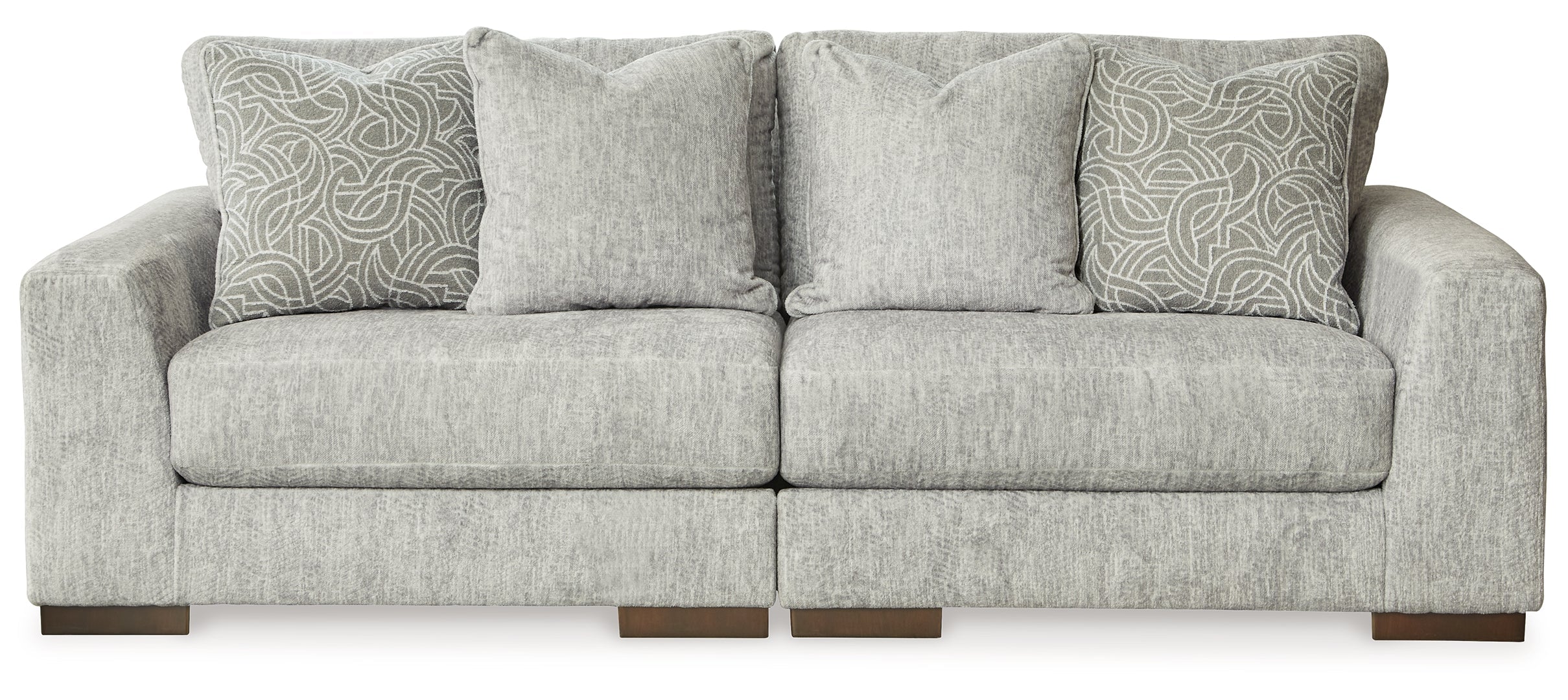 Regent Park 3-Piece Sectional with Ottoman