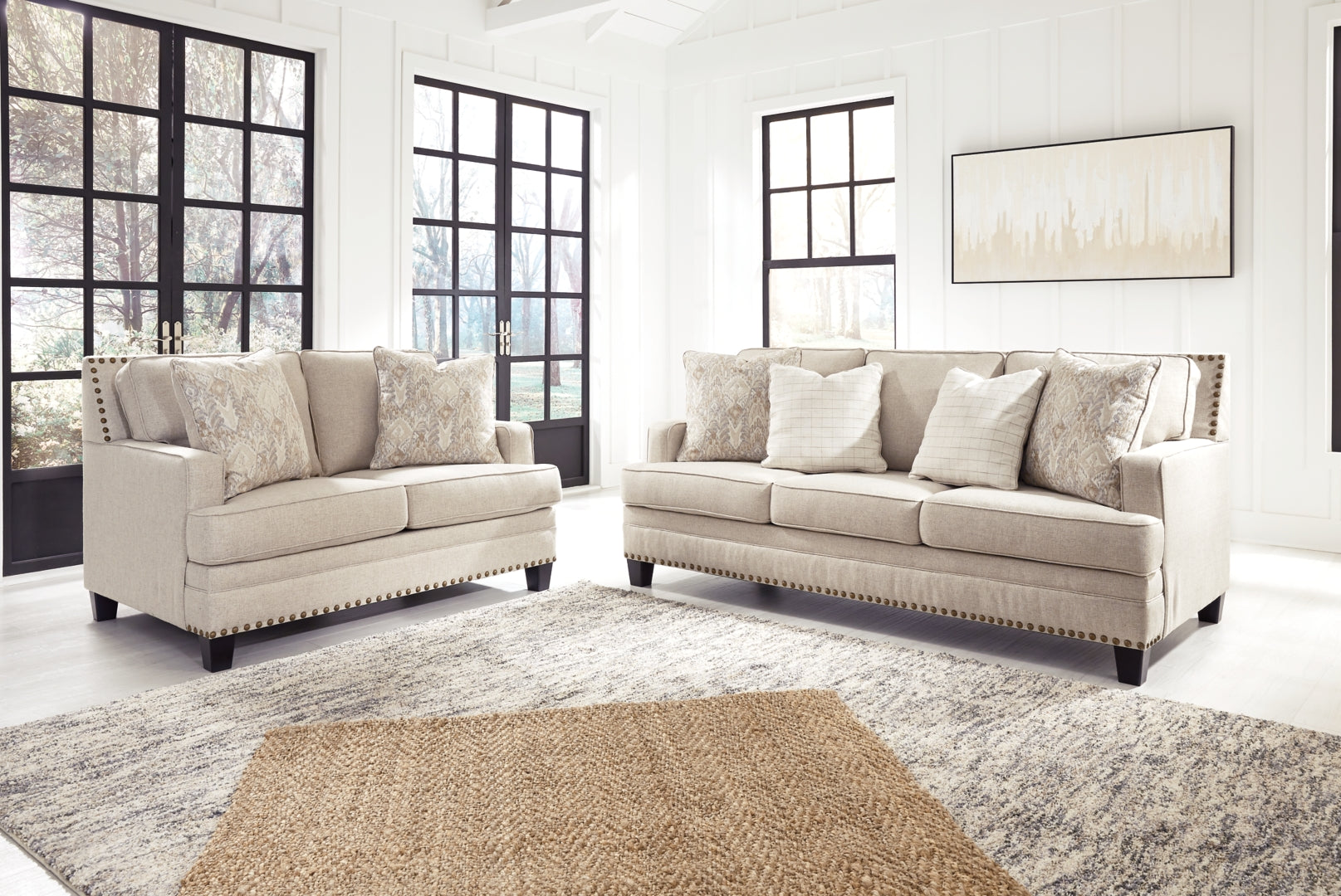 Claredon Sofa, Loveseat, Chair and Ottoman