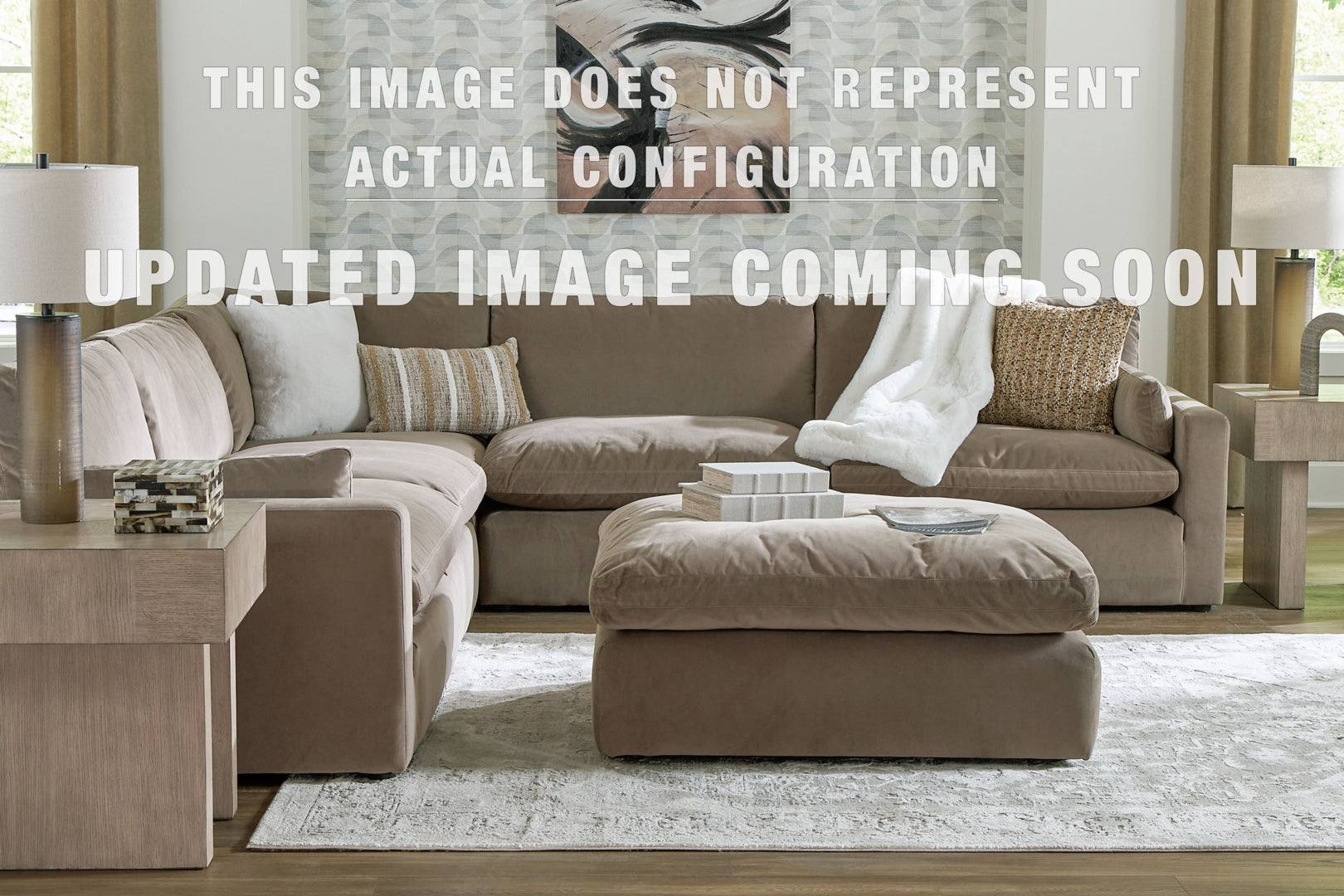 Sophie 3-Piece Sectional with Ottoman