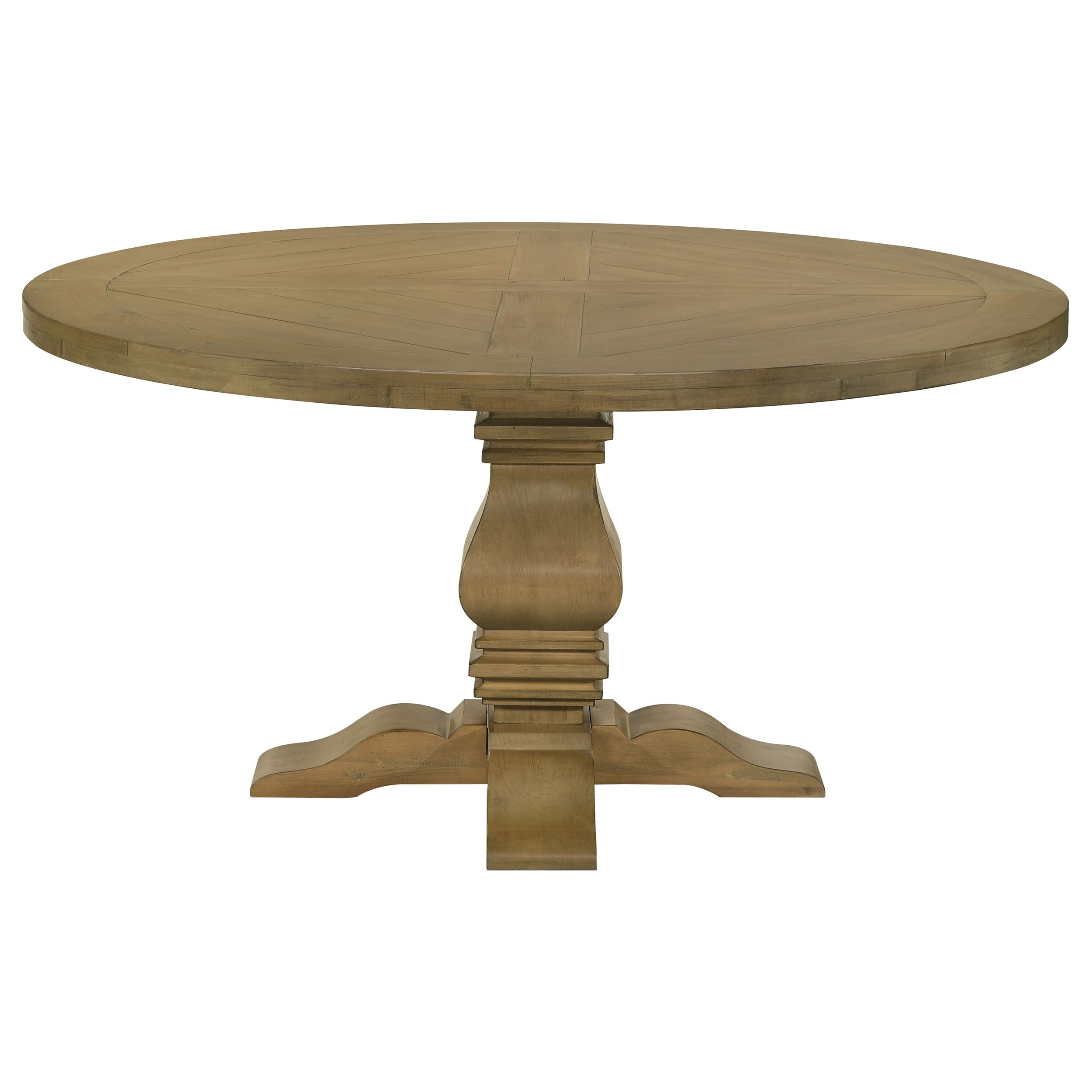 Florence  Round Dining Table Set Rustic Honey