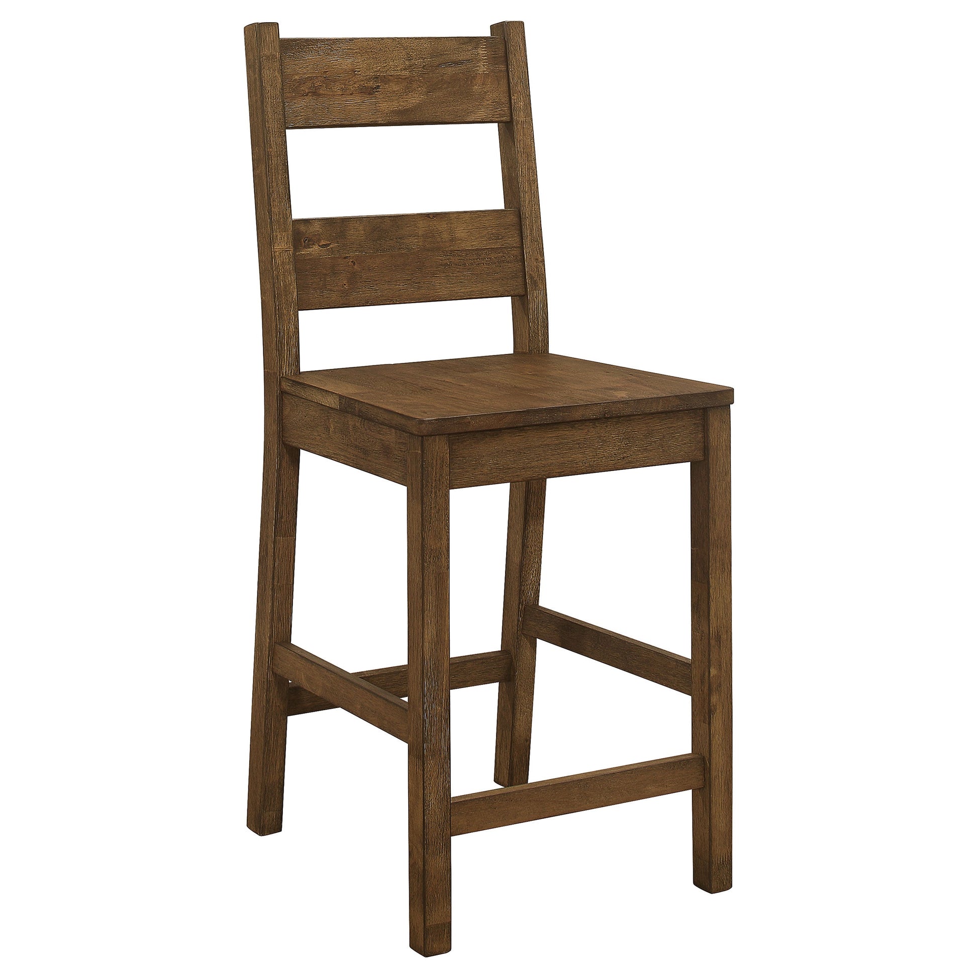 Coaster Coleman Counter Height Stools Rustic Golden Brown (Set of 2) Default Title