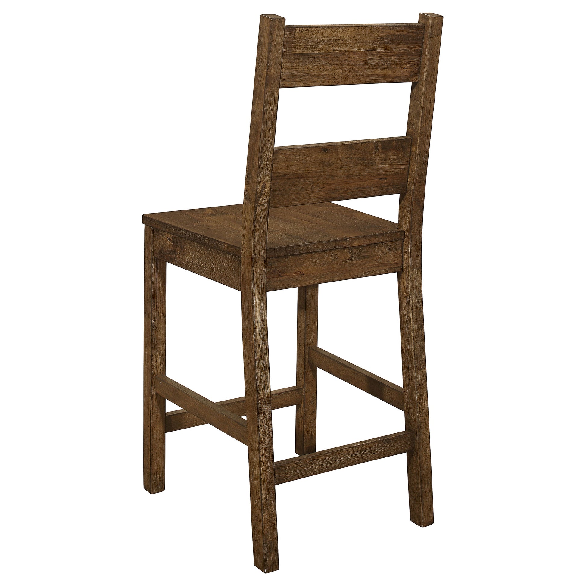 Coaster Coleman Counter Height Stools Rustic Golden Brown (Set of 2) Default Title