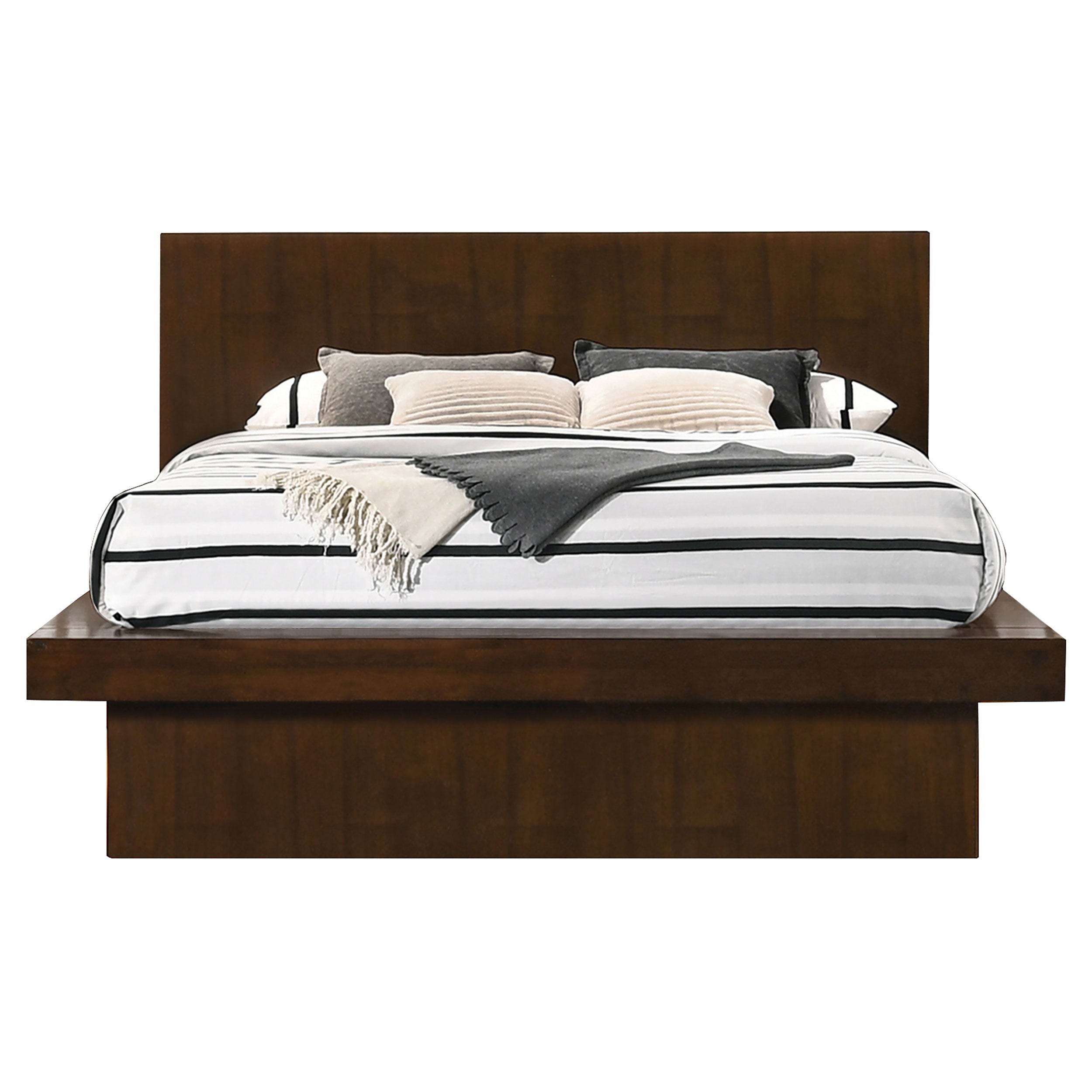 Jessica   LED Bedroom Set Cappuccino