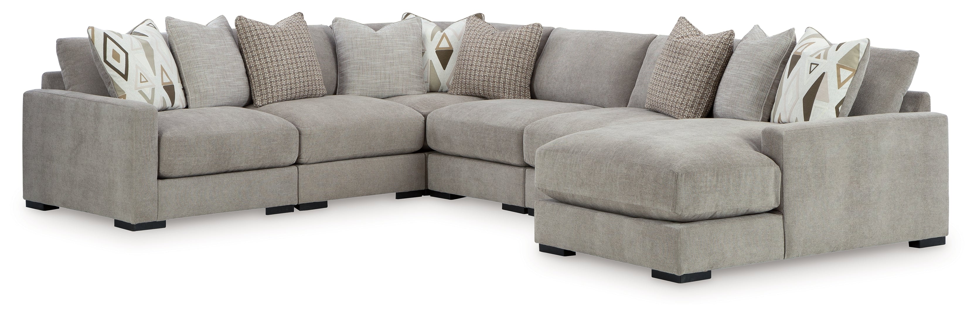 Aslan Court 5-Piece Sectional