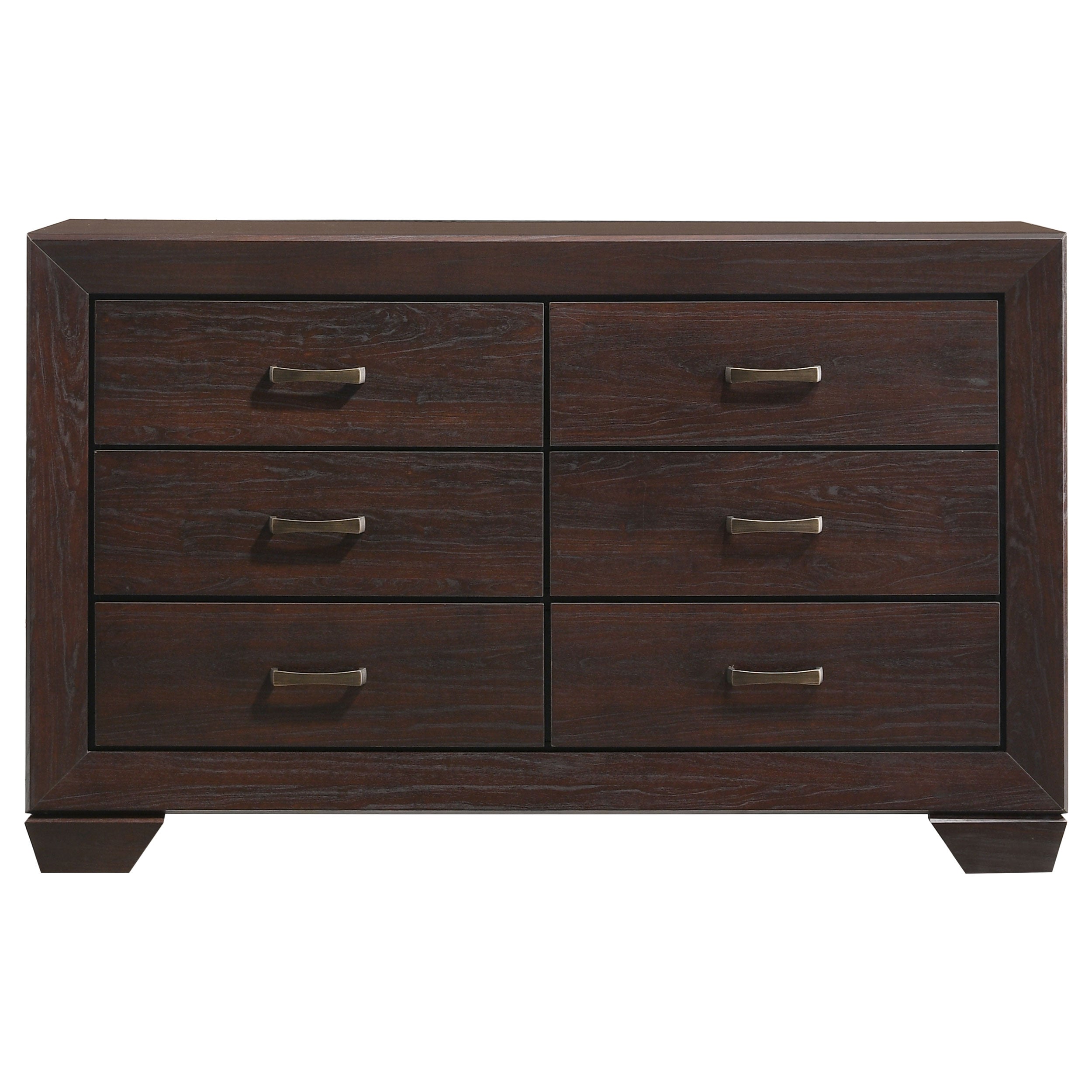 Kauffman Storage Bedroom Set with High Straight Headboard