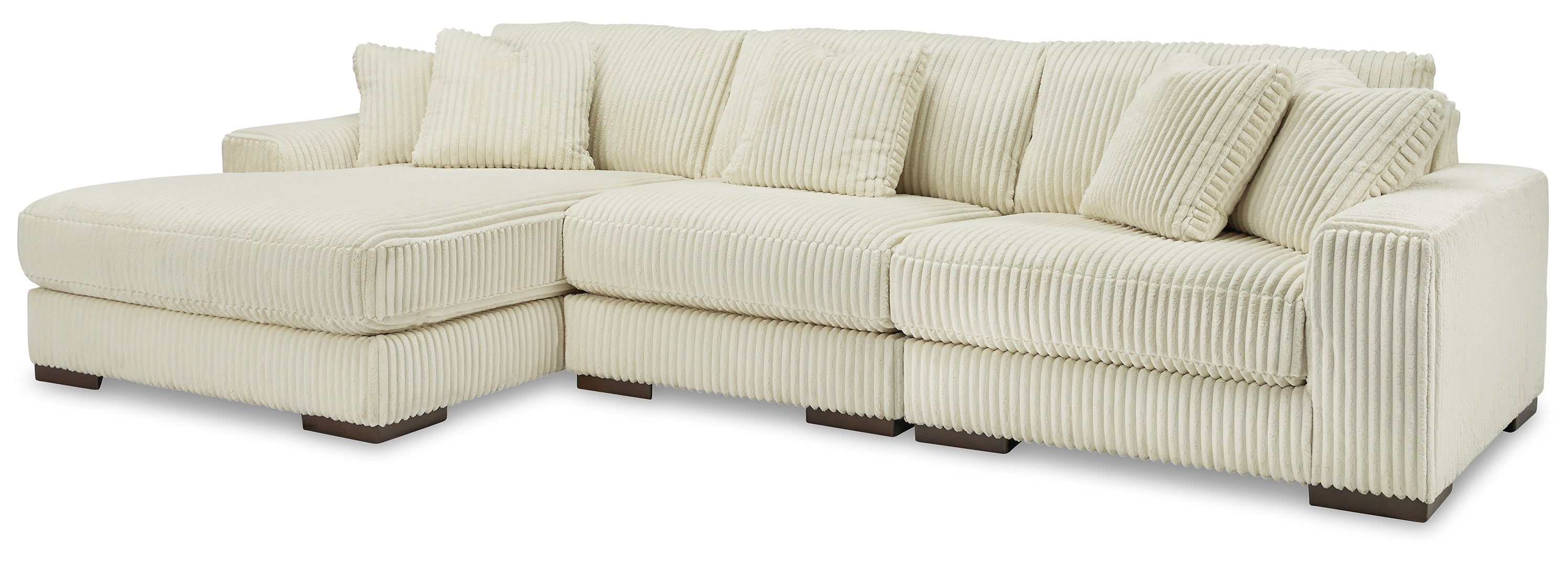 Lindyn 3-Piece Sectional with Ottoman