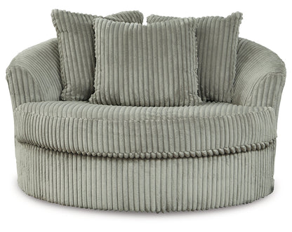 Lindyn Oversized Swivel Accent Chair