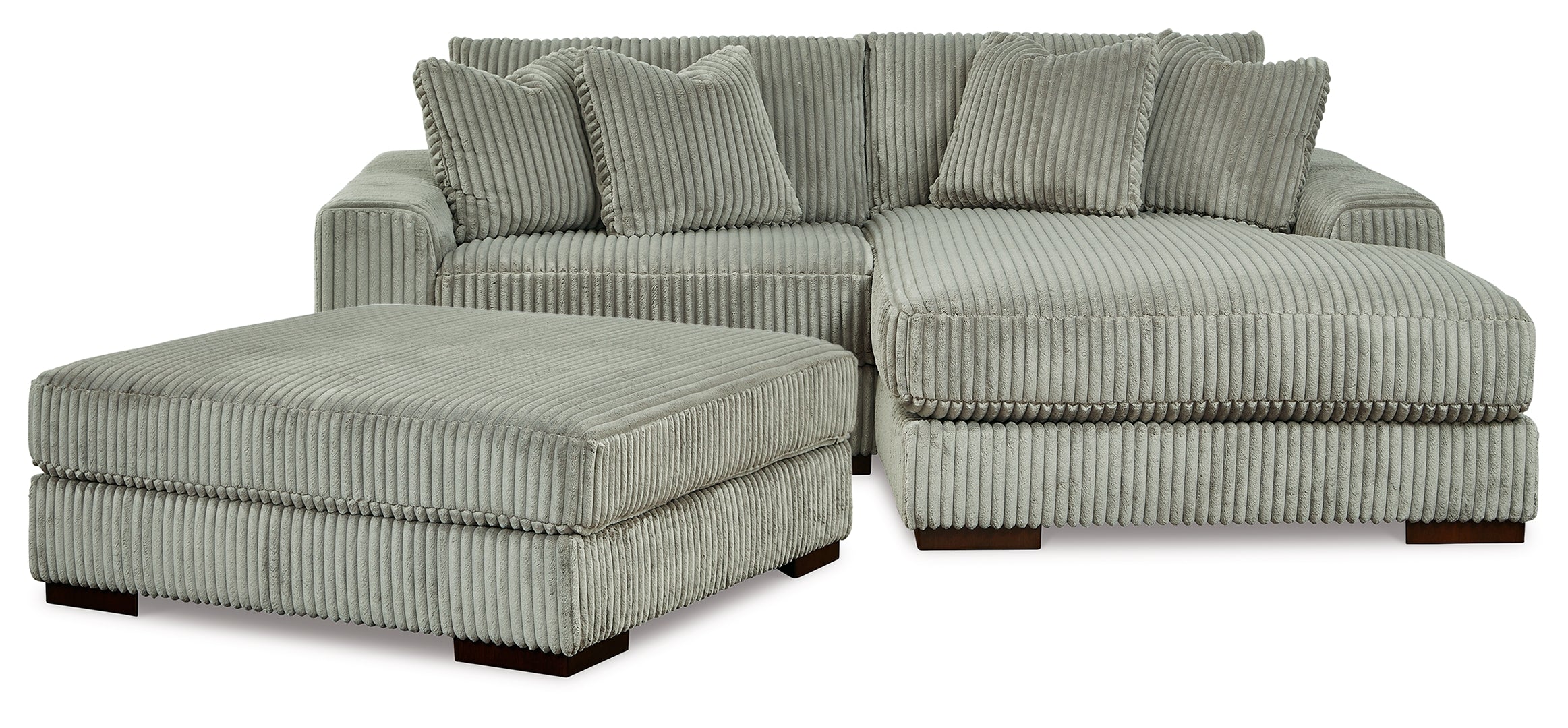 Lindyn 2-Piece Sectional with Ottoman