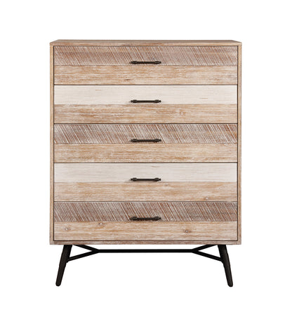 Marlow 5-drawer Chest Rough Sawn Multi