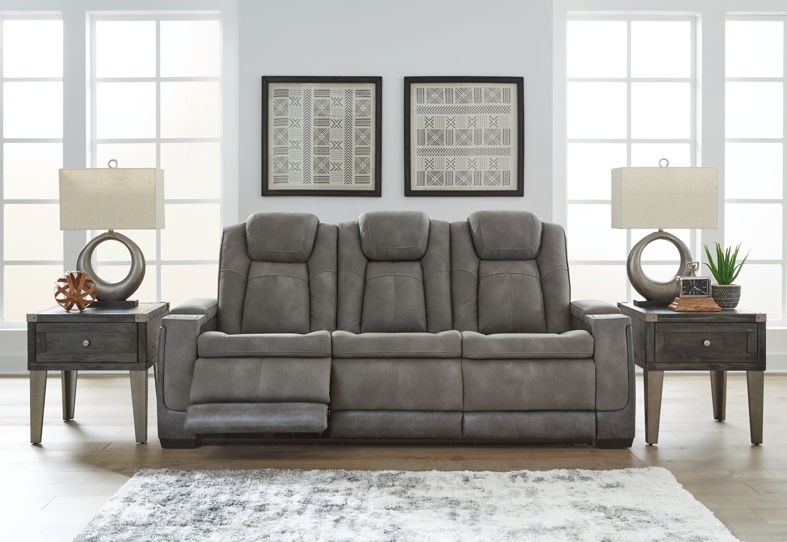 Next-Gen DuraPella PWR REC Sofa with ADJ Headrest