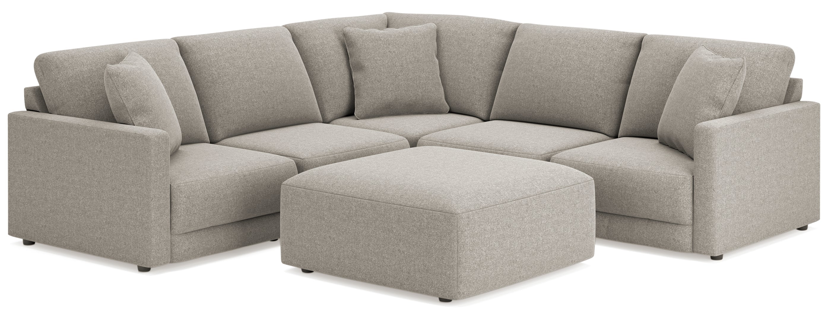 Katany 5-Piece Sectional with Ottoman