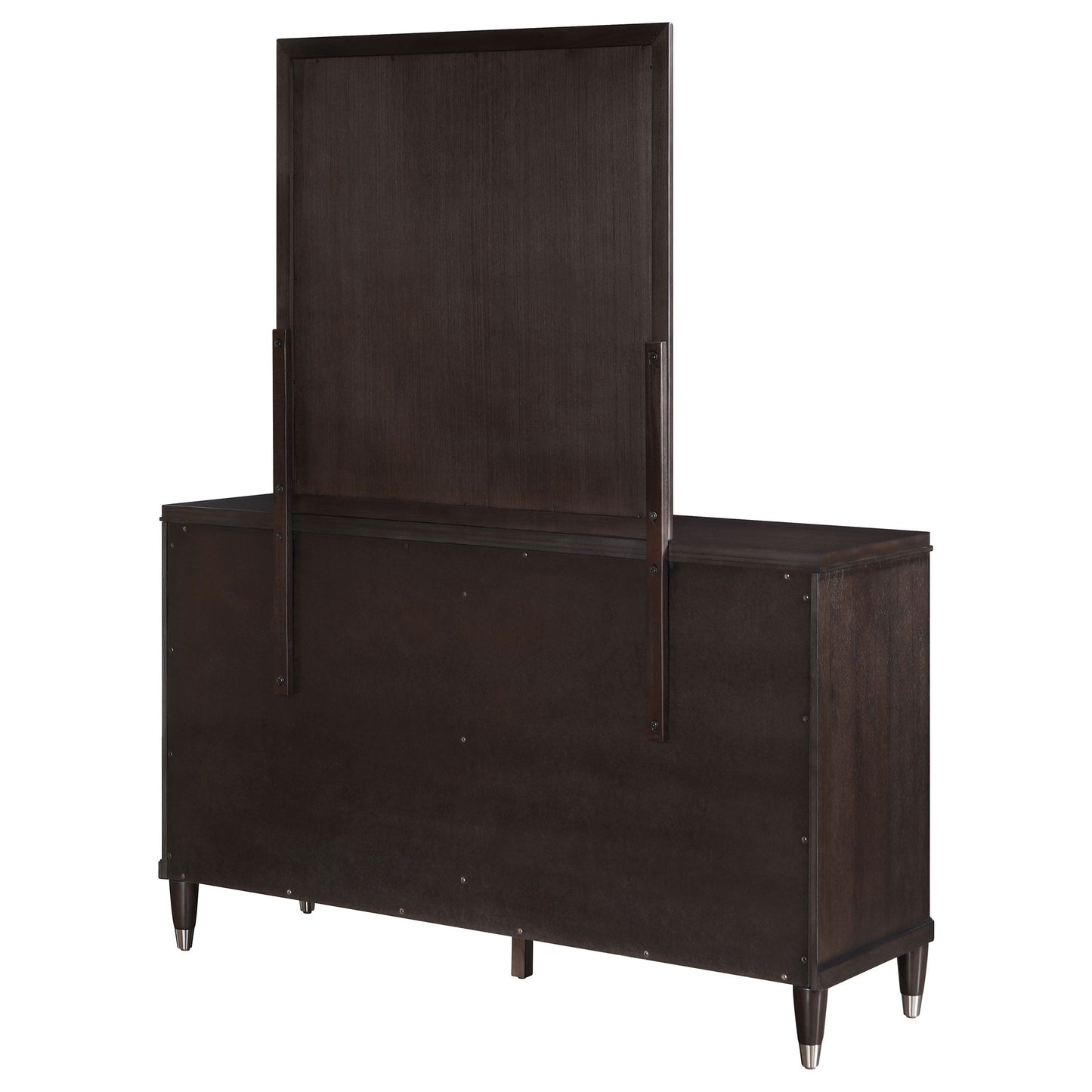 Emberlyn 6-drawer Bedroom Dresser with Mirror Brown