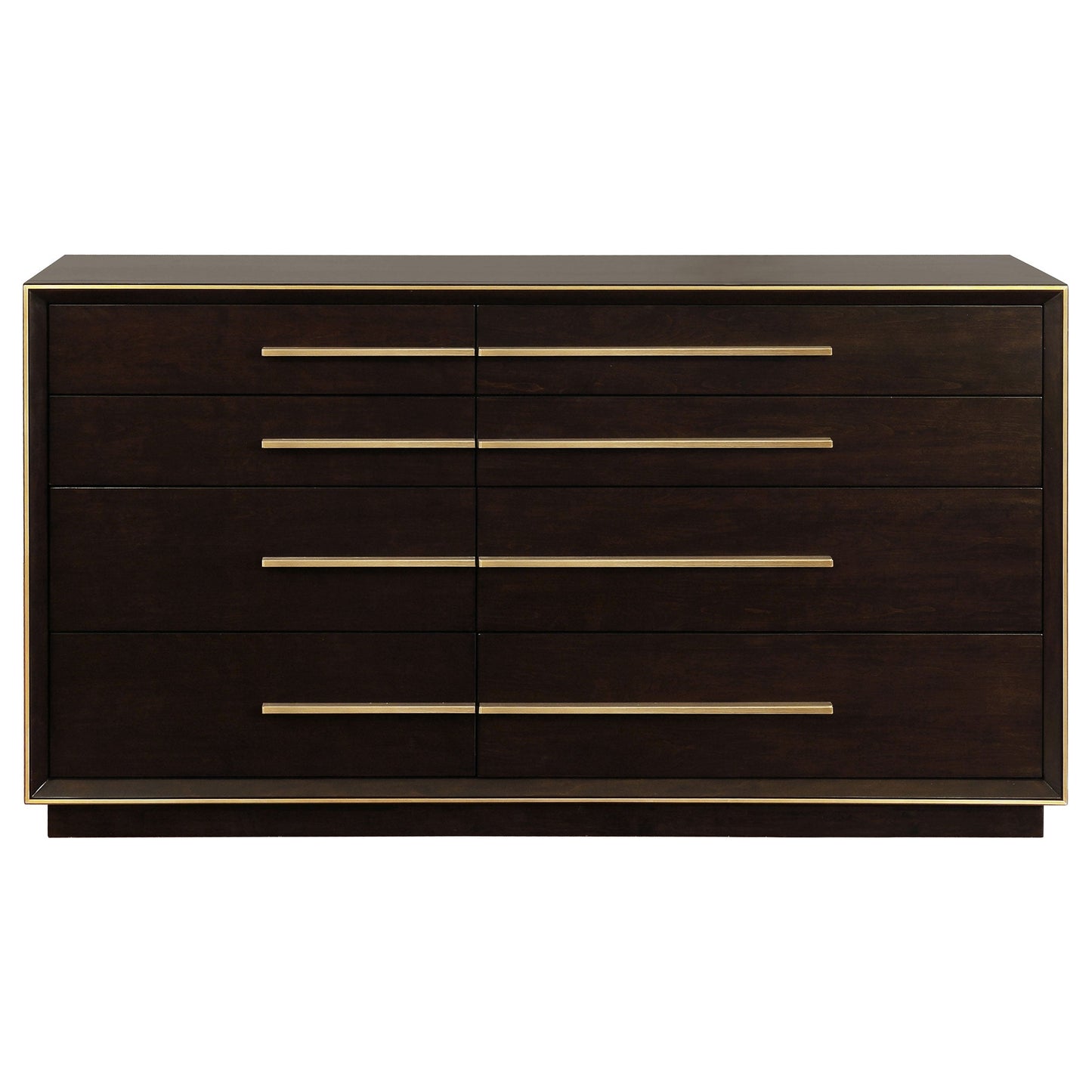 Durango 8-drawer Dresser with Mirror Smoked Peppercorn