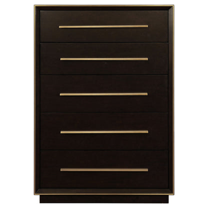 Durango 5-drawer Chest Smoked Peppercorn