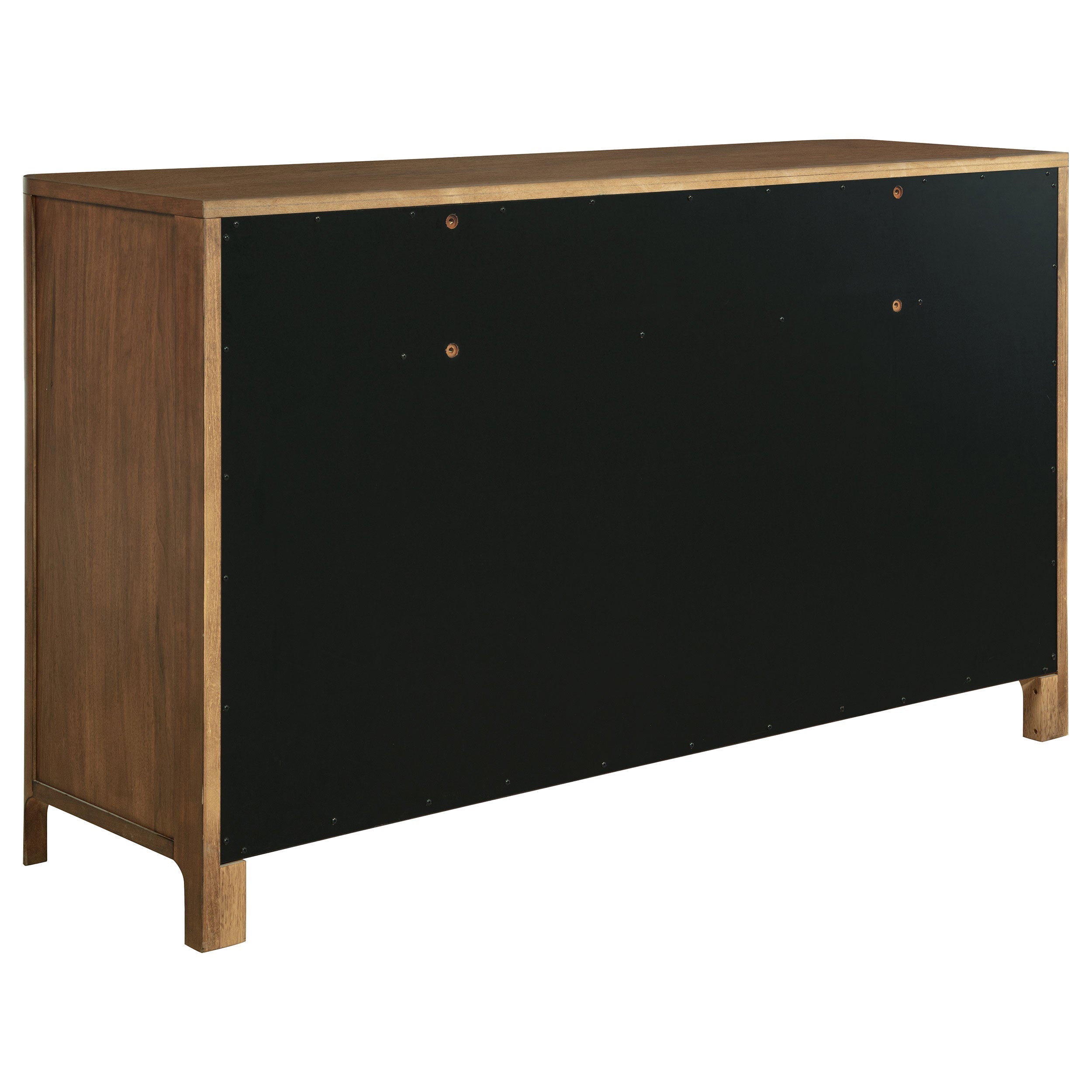 Maderia 8-drawer Dresser and Mirror Walnut