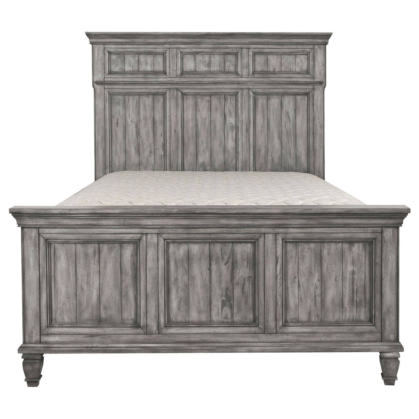 Avenue  Panel Bed Grey