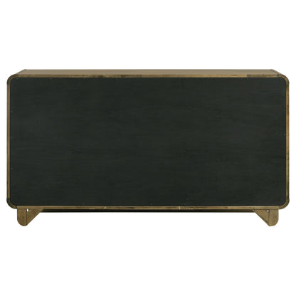 Amsbury 6-drawer Dresser Cabinet Nutmeg