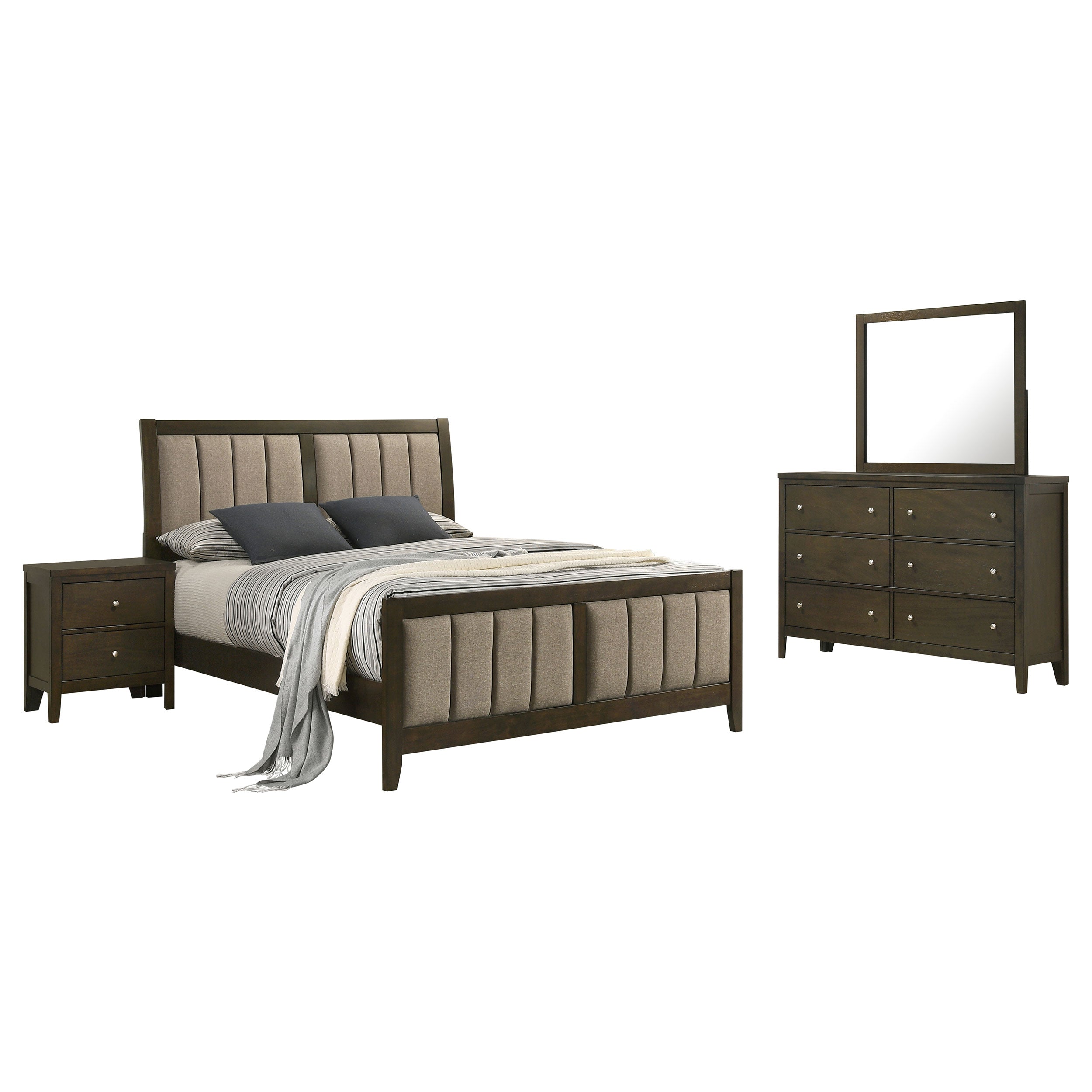 Wilkes   Bedroom Set Dark Cocoa