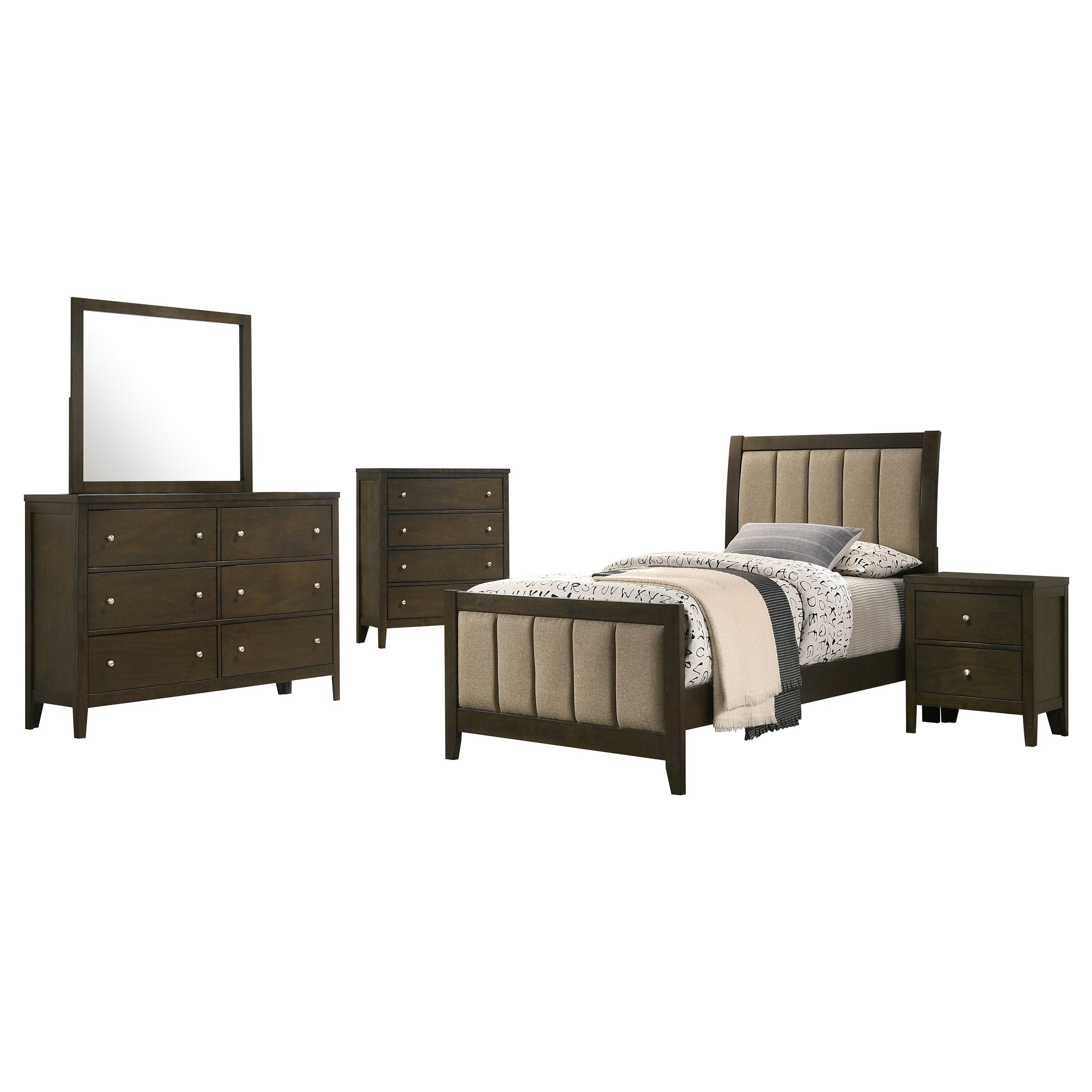 Wilkes   Bedroom Set Dark Cocoa