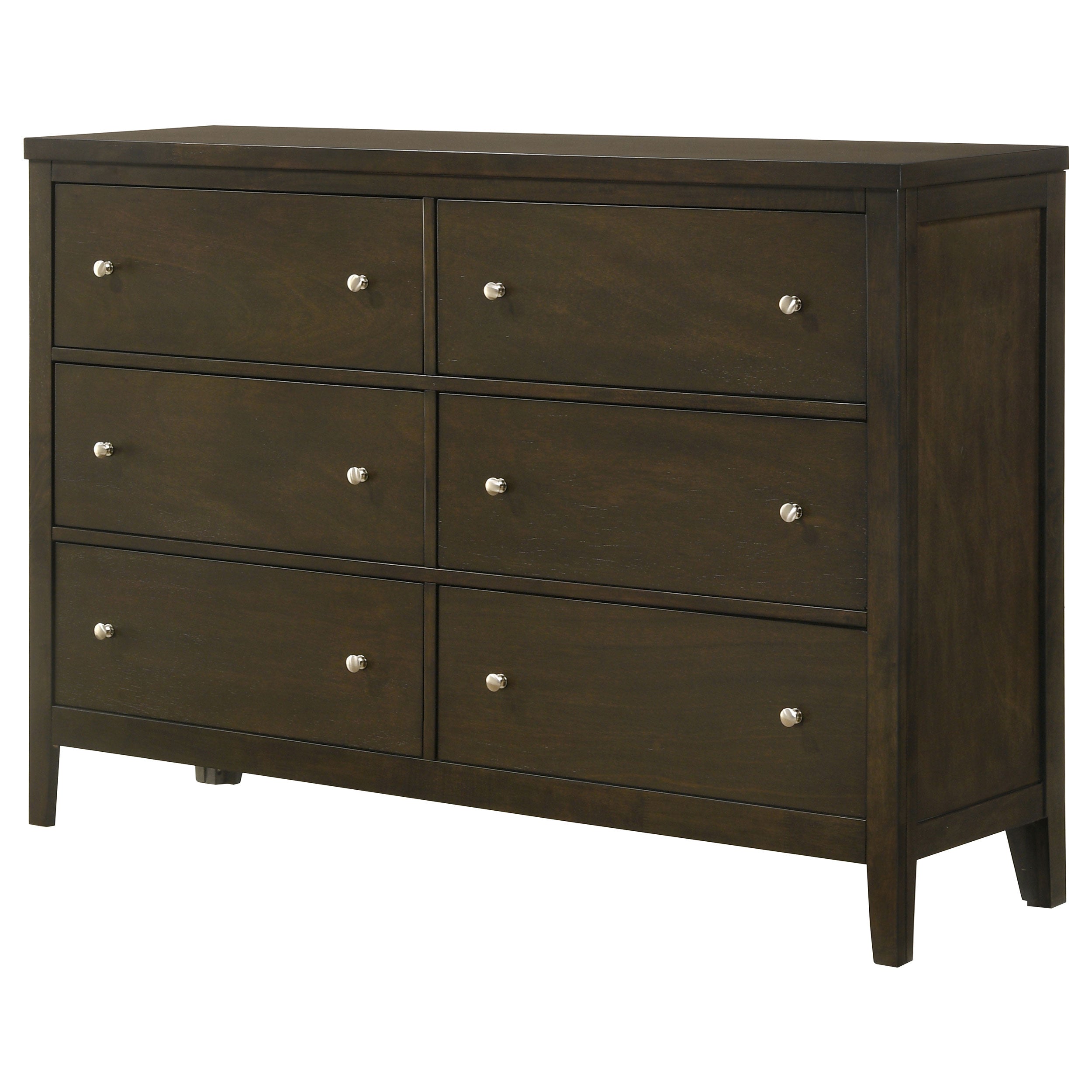 Wilkes 6-drawer Dresser Cabinet Dark Cocoa