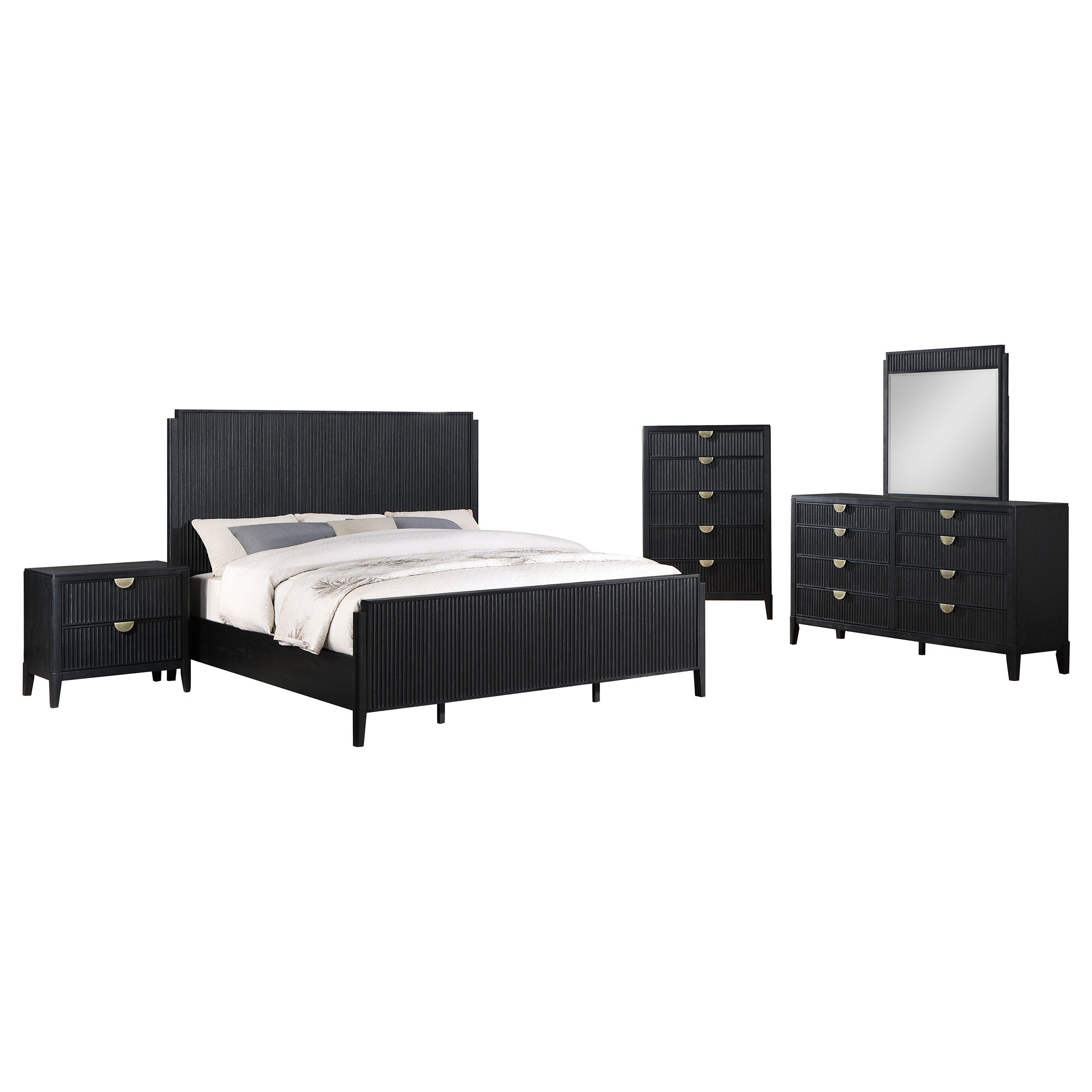 Brookmead   Bedroom Set Black