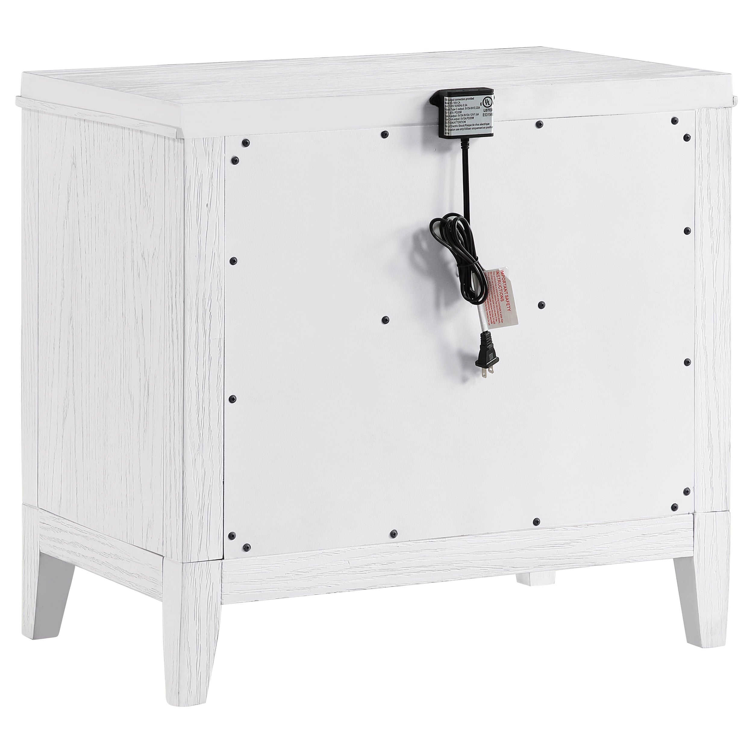 Marielle   Bedroom Set Distressed White