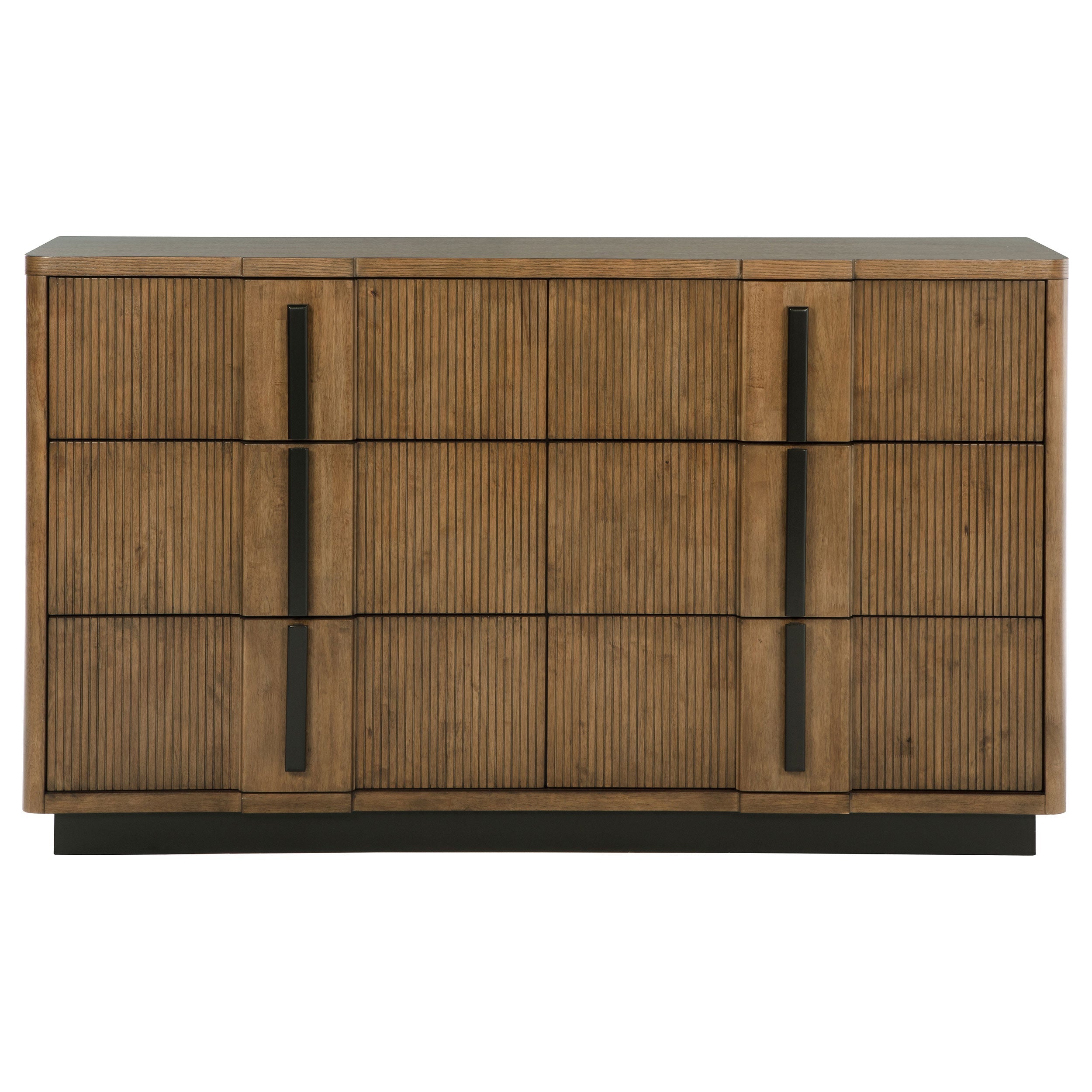 Terrace 6-drawer Dresser and Mirror Ash Brown