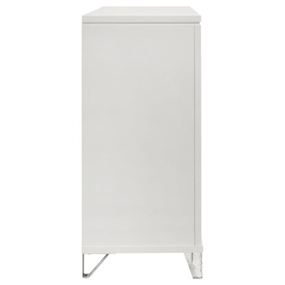 Marmore 9-drawer Dresser Cabinet White