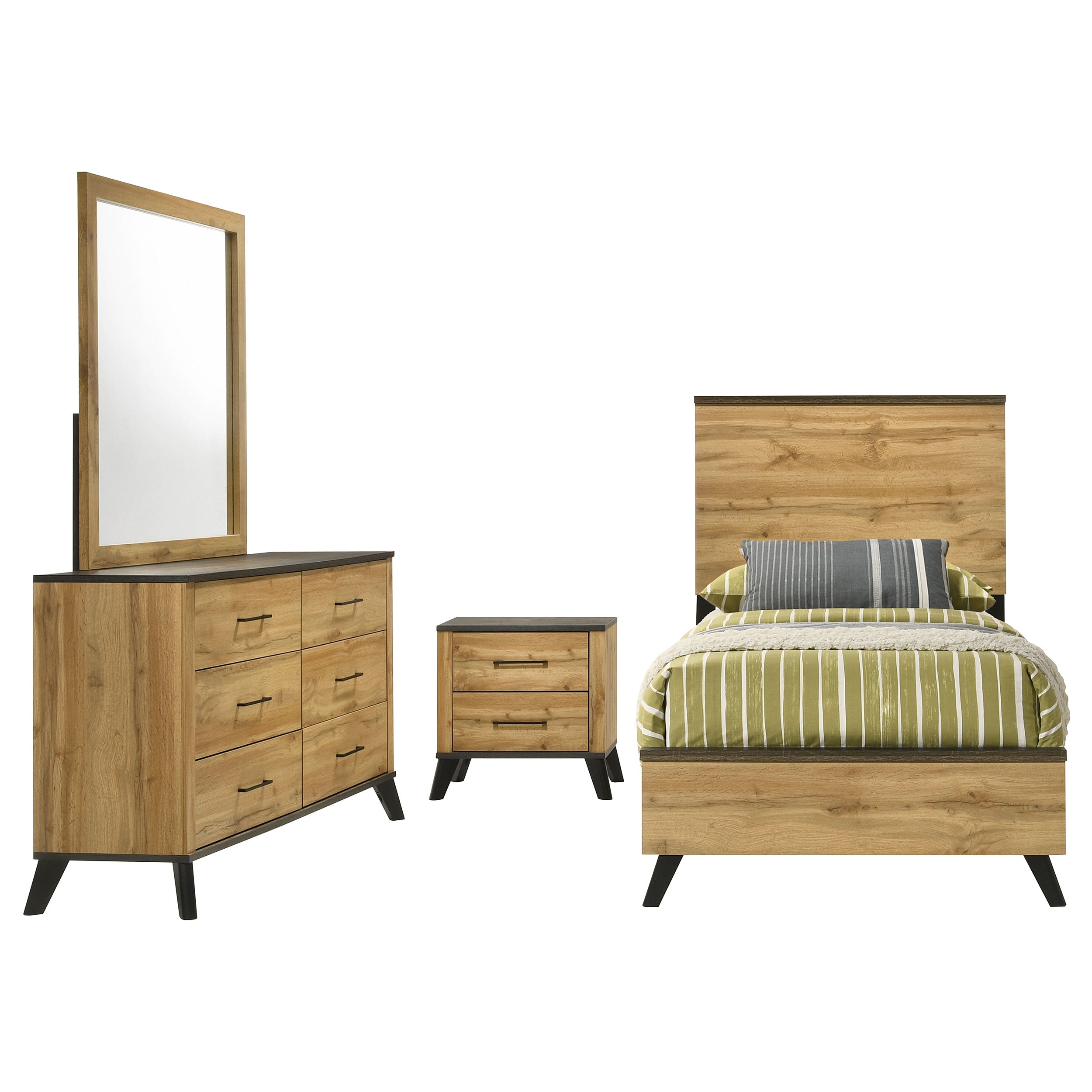 Kaywood   Bedroom Set Natural Pine