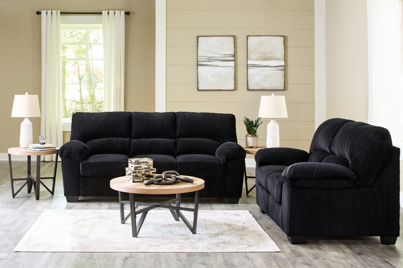 SimpleJoy Sofa, Loveseat and Recliner