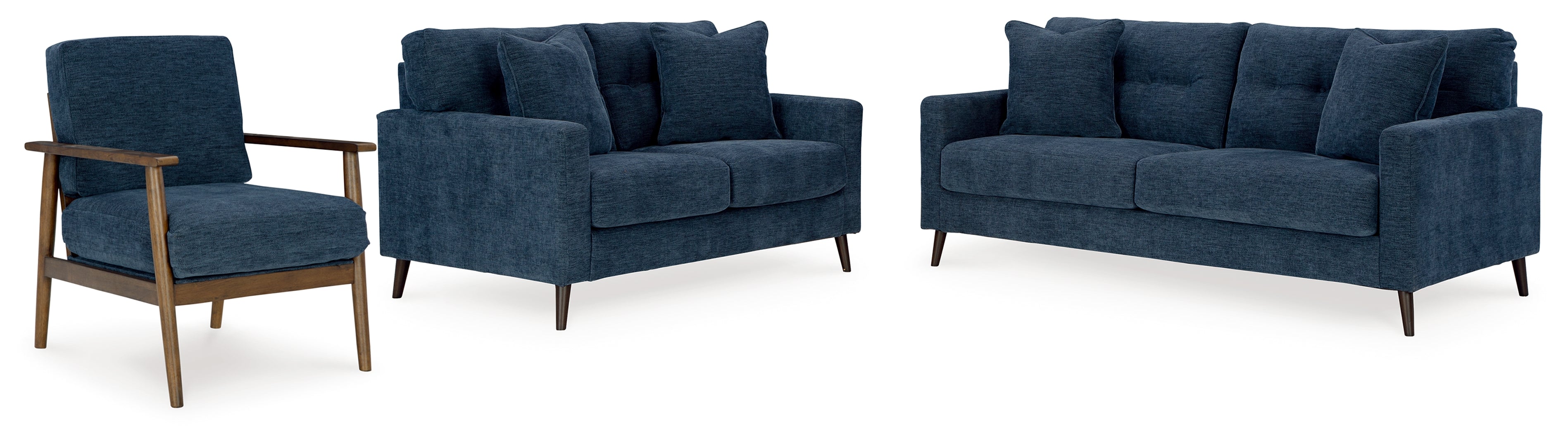 Bixler Sofa, Loveseat and Chair