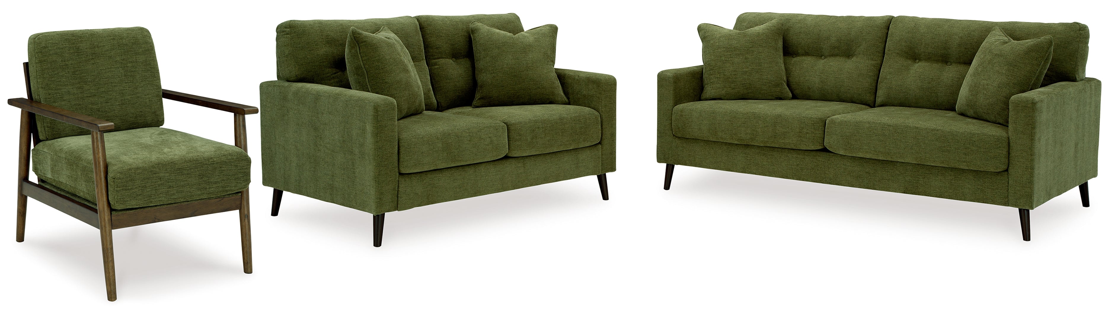 Bixler Sofa, Loveseat and Chair