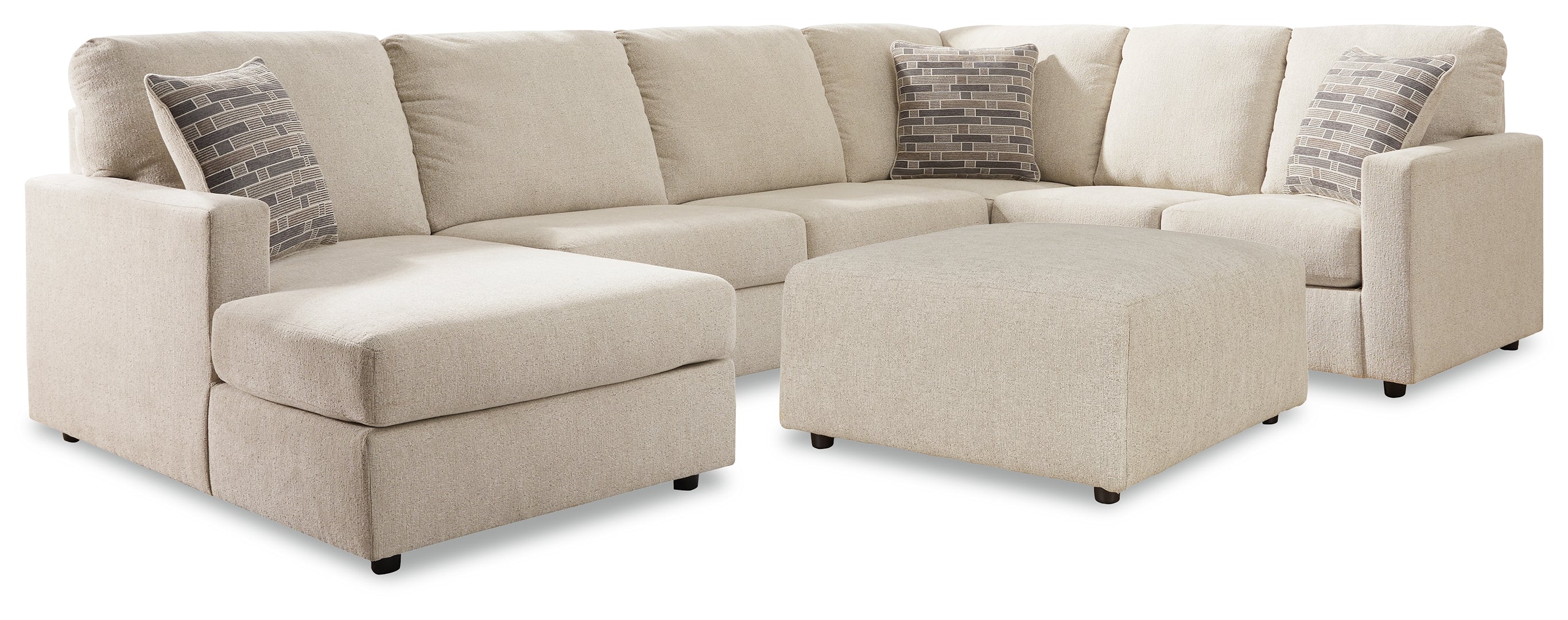 Edenfield 3-Piece Sectional with Chaise