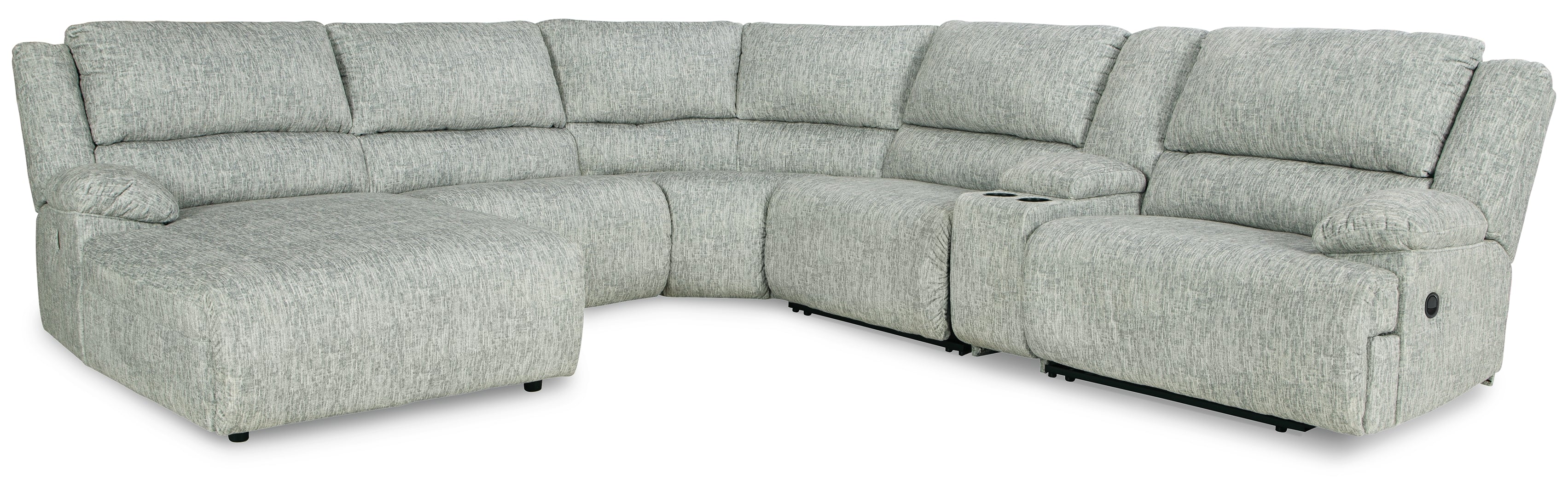 McClelland 5-Piece Reclining Sectional with Chaise