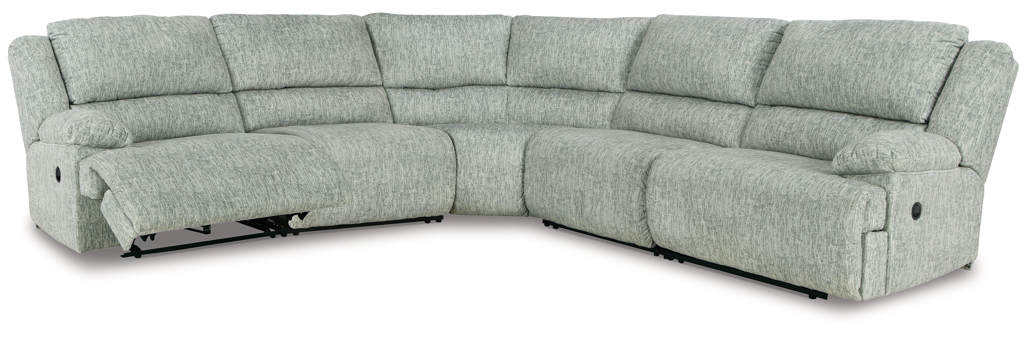 McClelland 5-Piece Reclining Sectional with Chaise