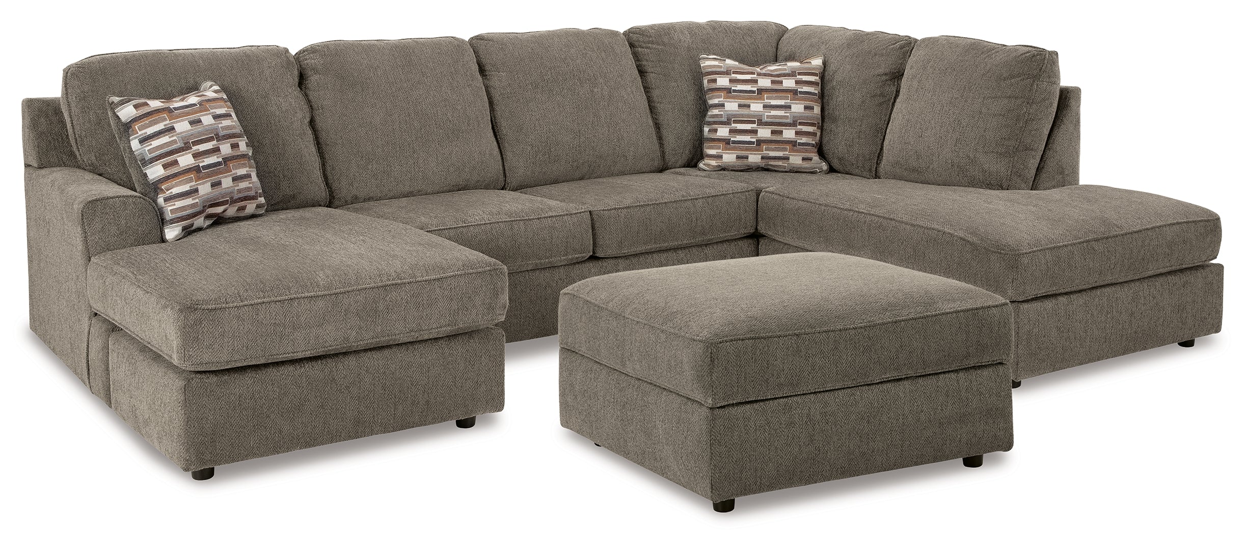 O'Phannon 2-Piece Sectional with Ottoman