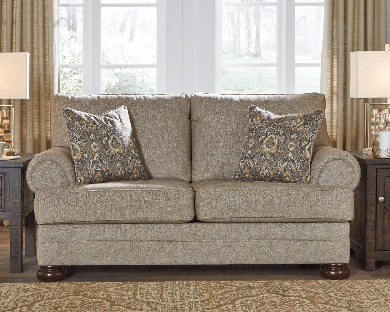 Kananwood Sofa, Loveseat, Chair and Ottoman