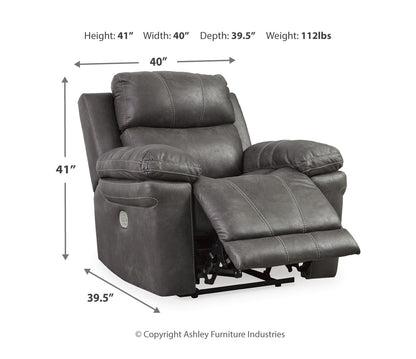 Erlangen PWR Recliner/ADJ Headrest