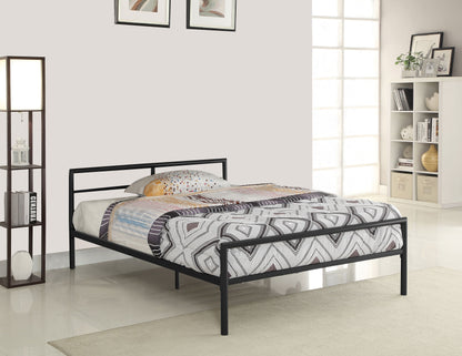 Fisher Twin Metal Bed Gunmetal