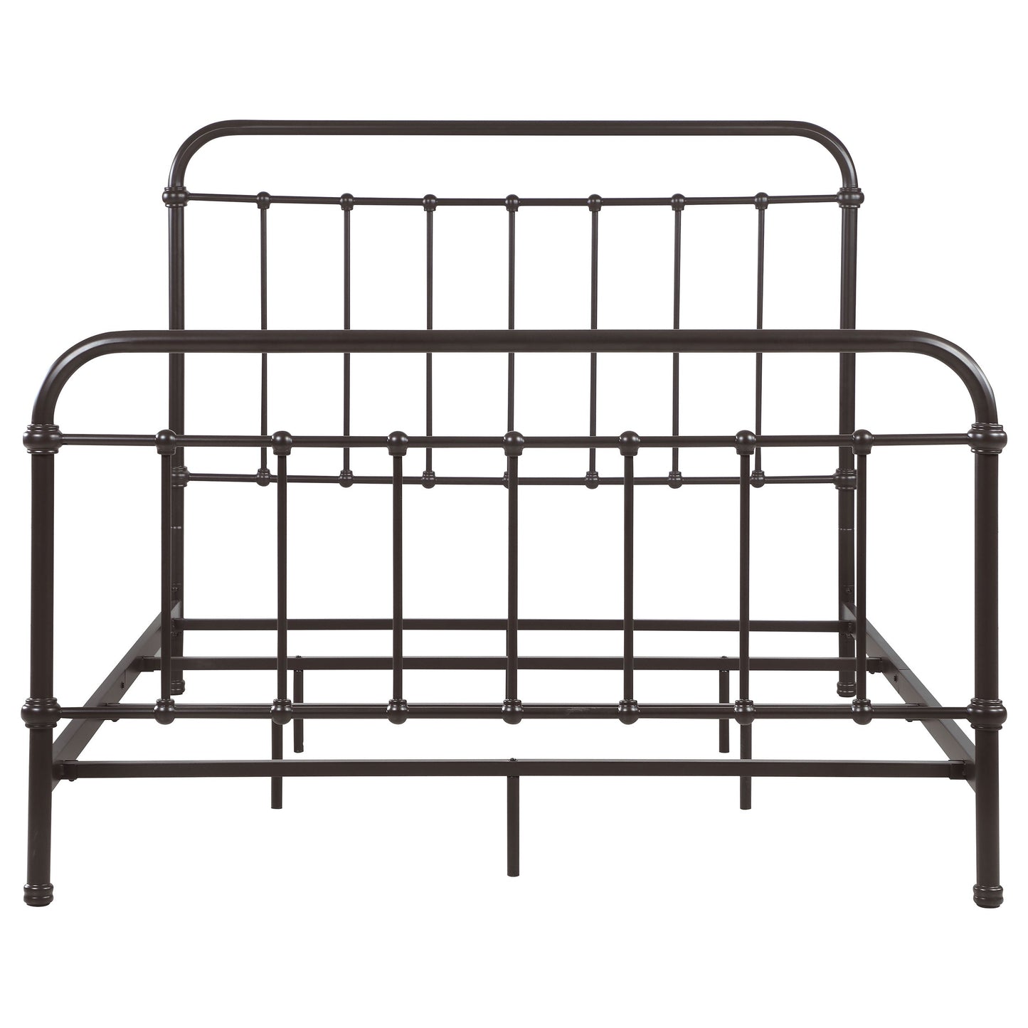 Livingston  Panel Metal Bed Dark Bronze