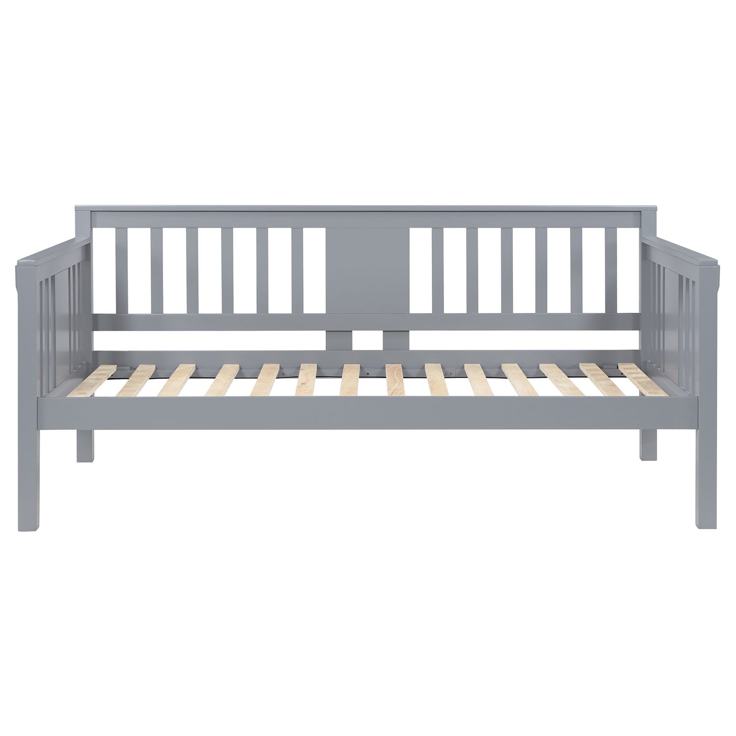 Bethany Wood Twin Daybed with Drop-down Tables White