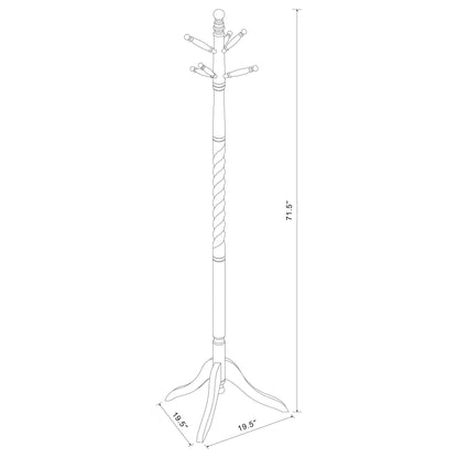 Riona 2-tier Coat Rack Merlot